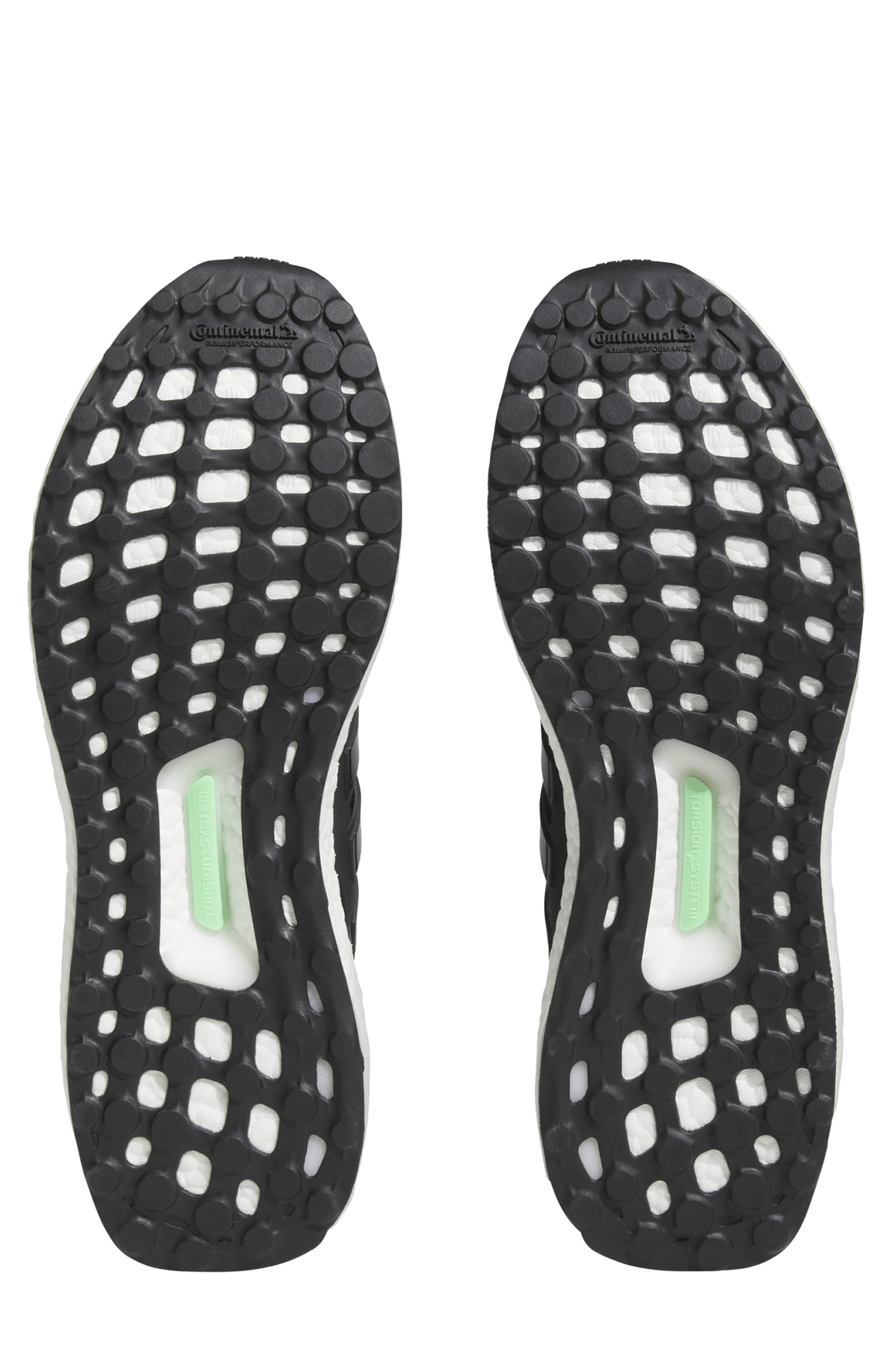 adidas Ultraboost 1.0 Running Sneaker in Core Black/Beams Green at Nordstrom - 5