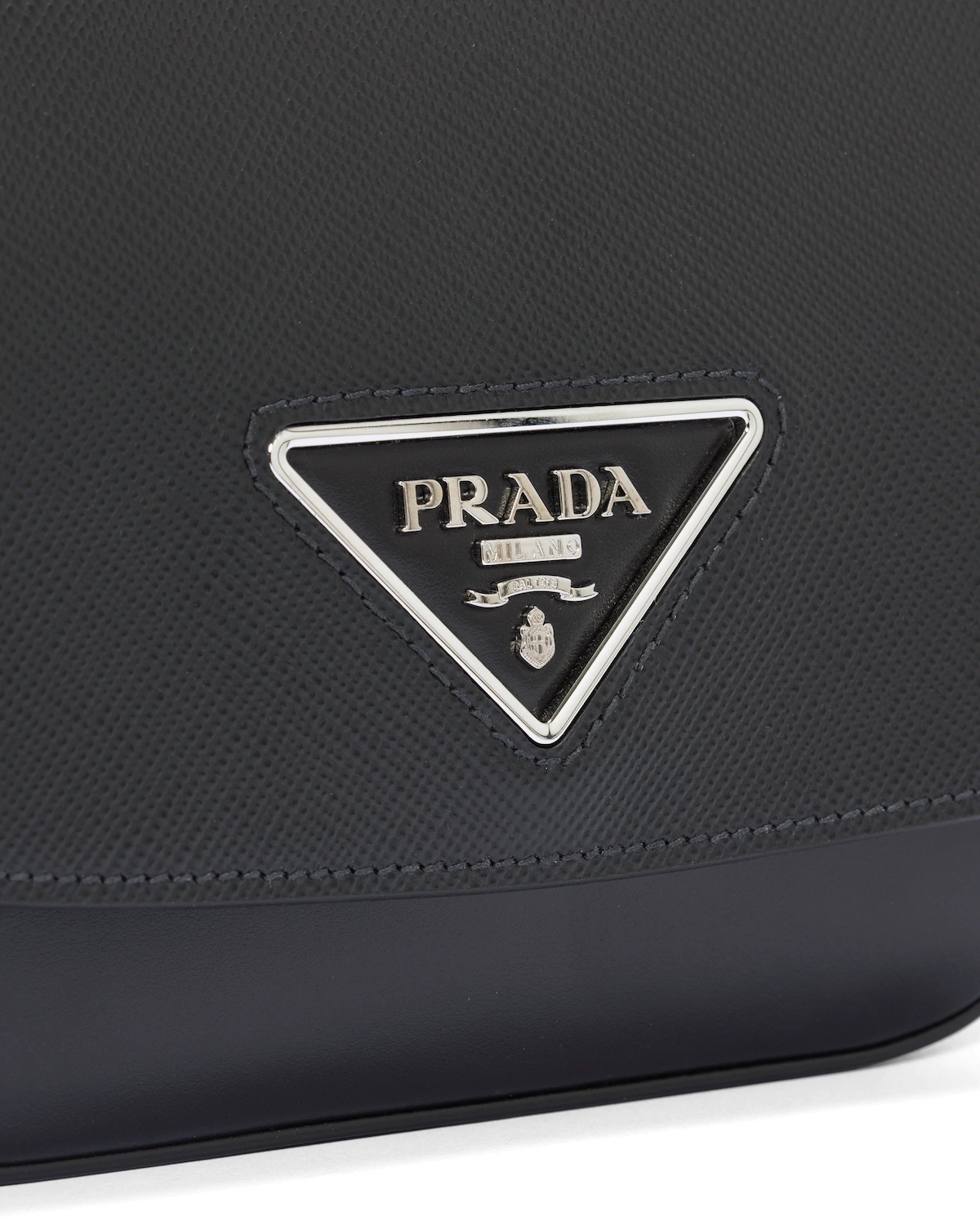 Saffiano leather Prada Identity shoulder bag - 6