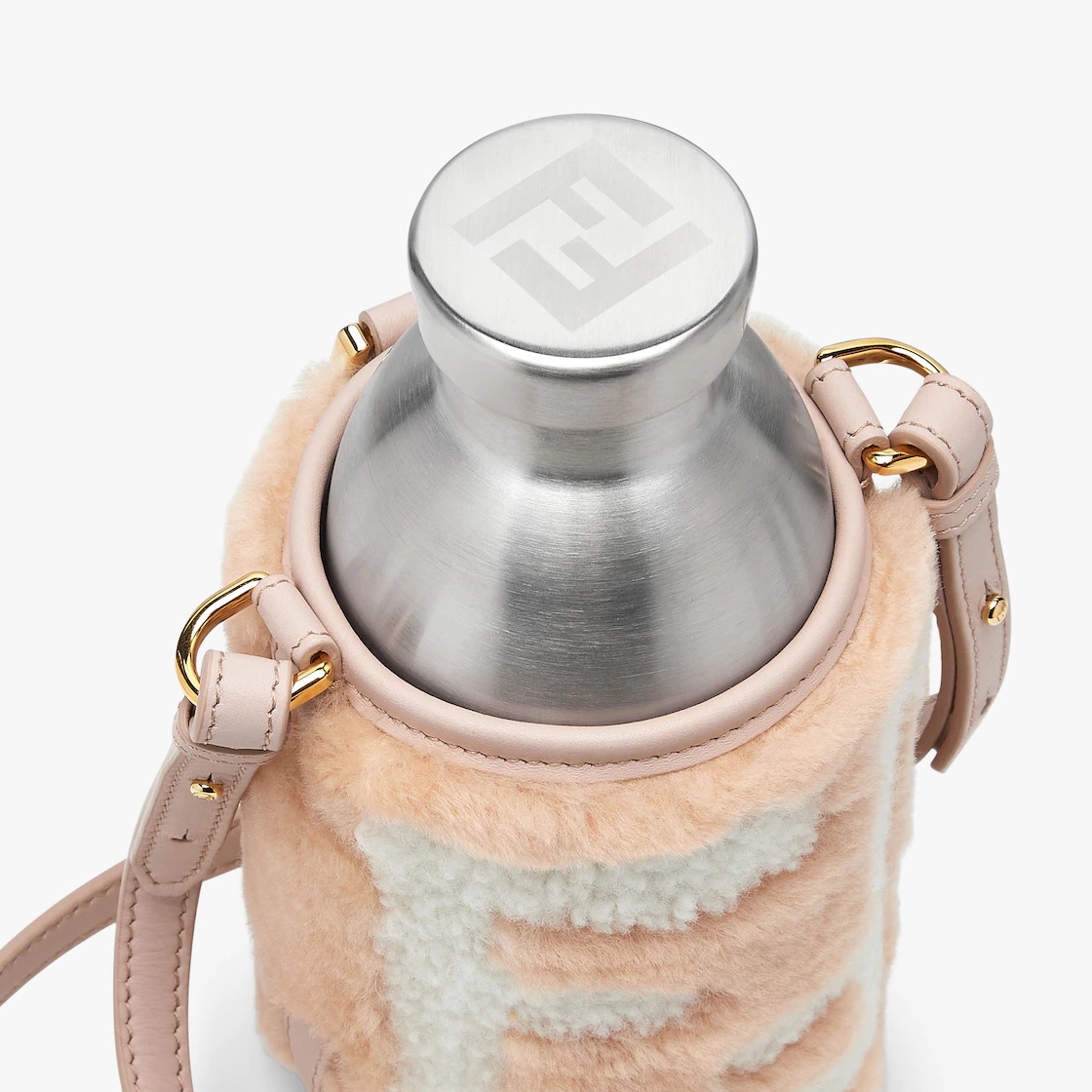 Flask made in collaboration with 24Bottles®. The flask, with a branded FF stopper, is made of stainl - 3