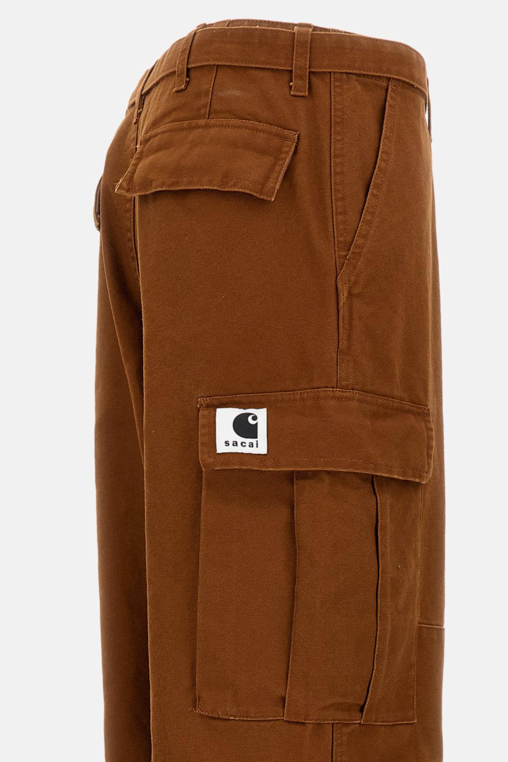 PANTALONI CARGO SACAI X CARHARTT WIP - 3