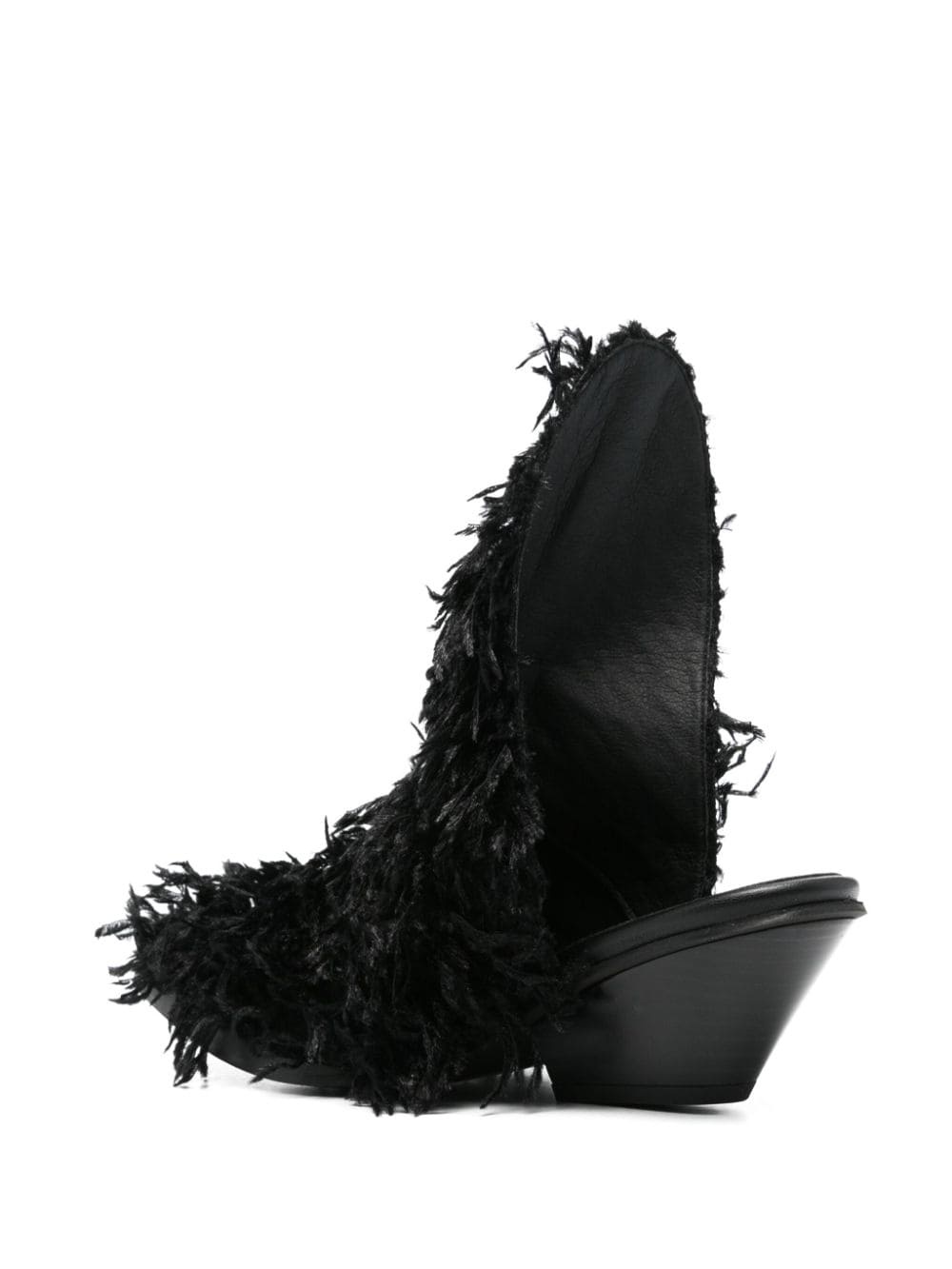 Naima 55mm feather mules - 3