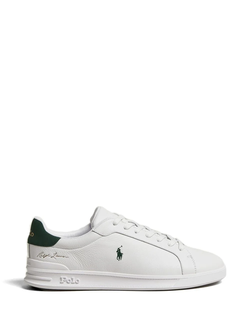 Heritage Court lace-up logo sneakers - 1