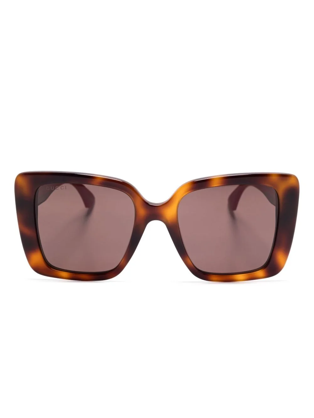 oversize-frame sunglasses - 1
