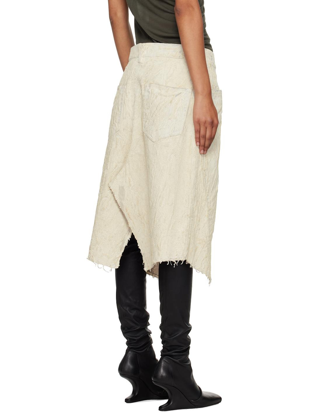 Off-White Concordians Slivered Midi Skirt - 3