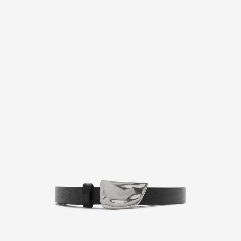 Thin Leather Shield Belt - 1