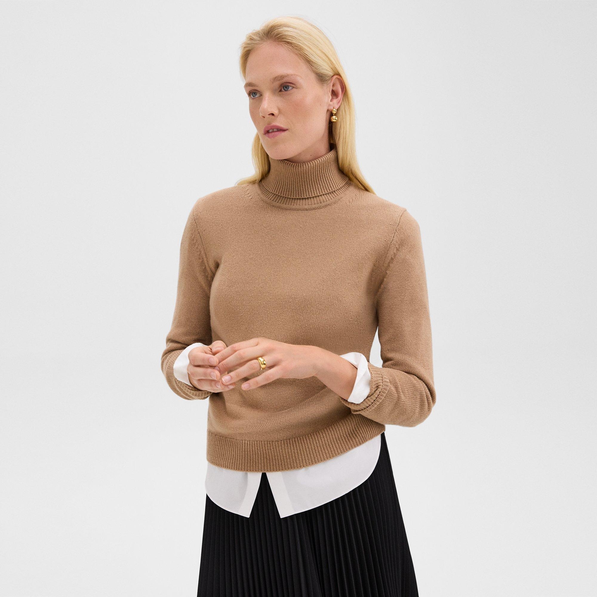 Turtleneck Sweater in Cashmere - 3