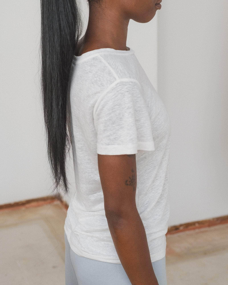 Sevinc Tee Shirt - Linen Jersey 4
