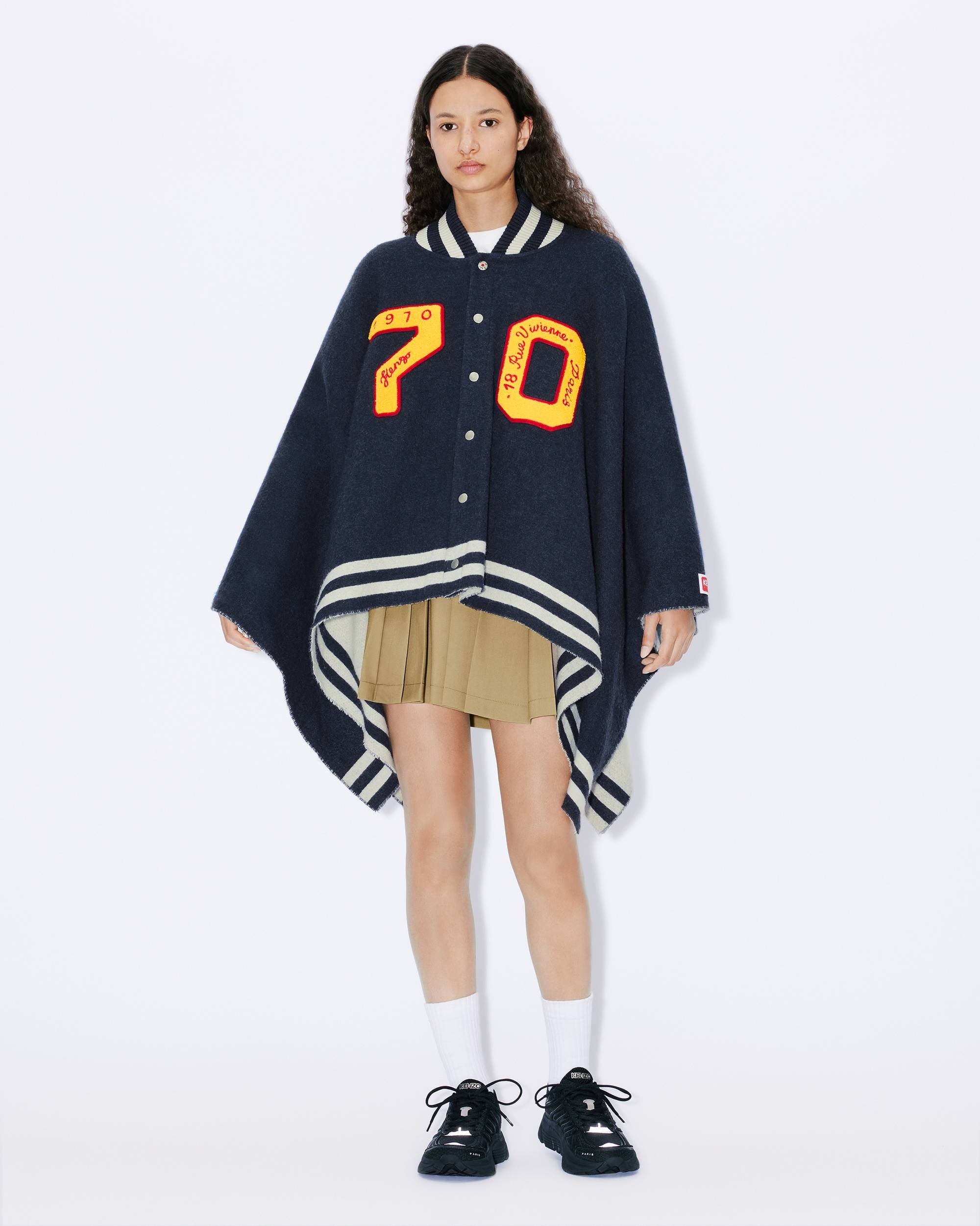 'KENZO Stamp' poncho - 5