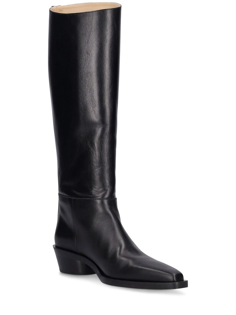 30mm Bronco leather tall boots - 2