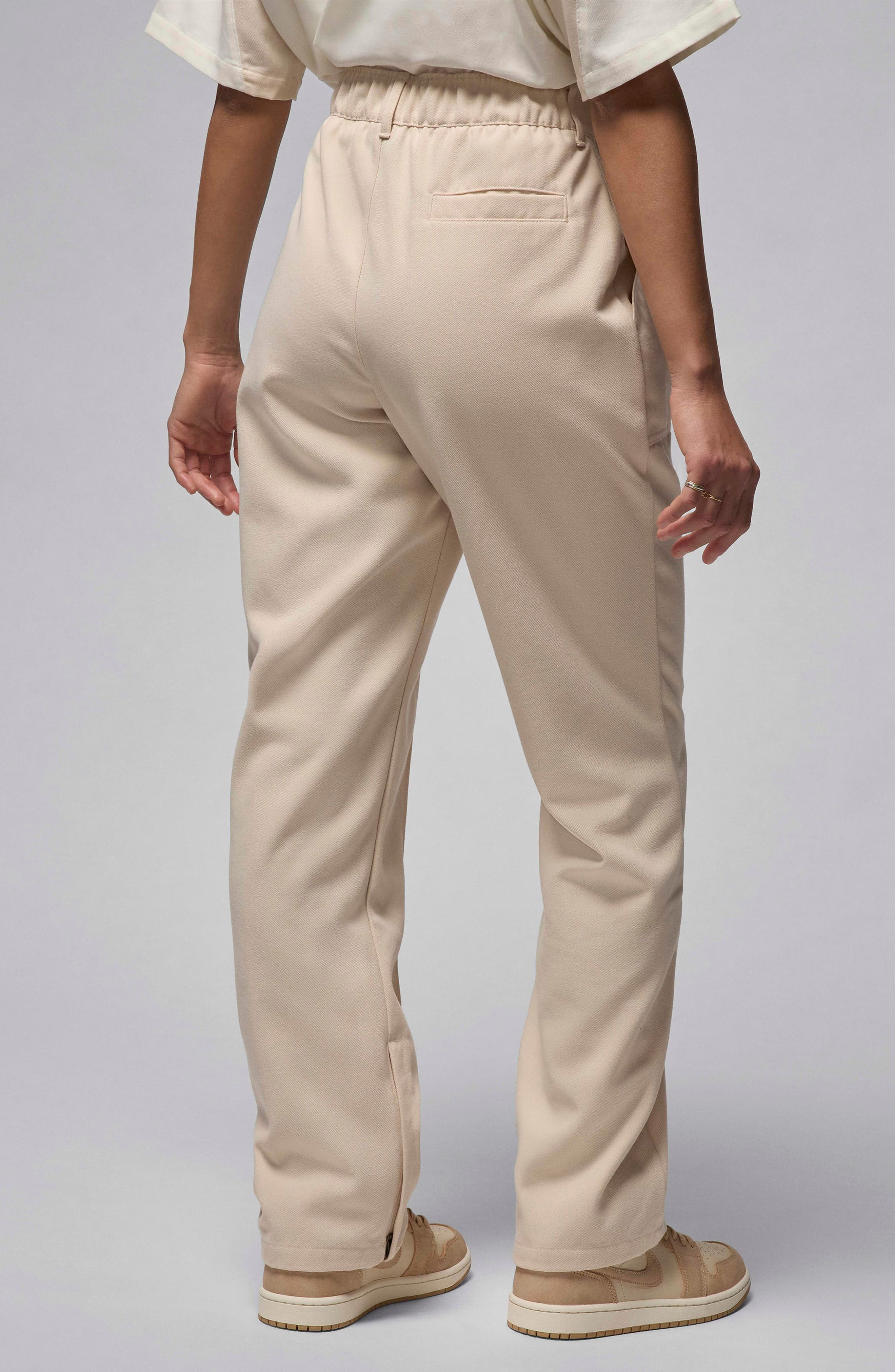 Jordan Twill Straight Leg Pants in Legend Light Brown at Nordstrom - 2