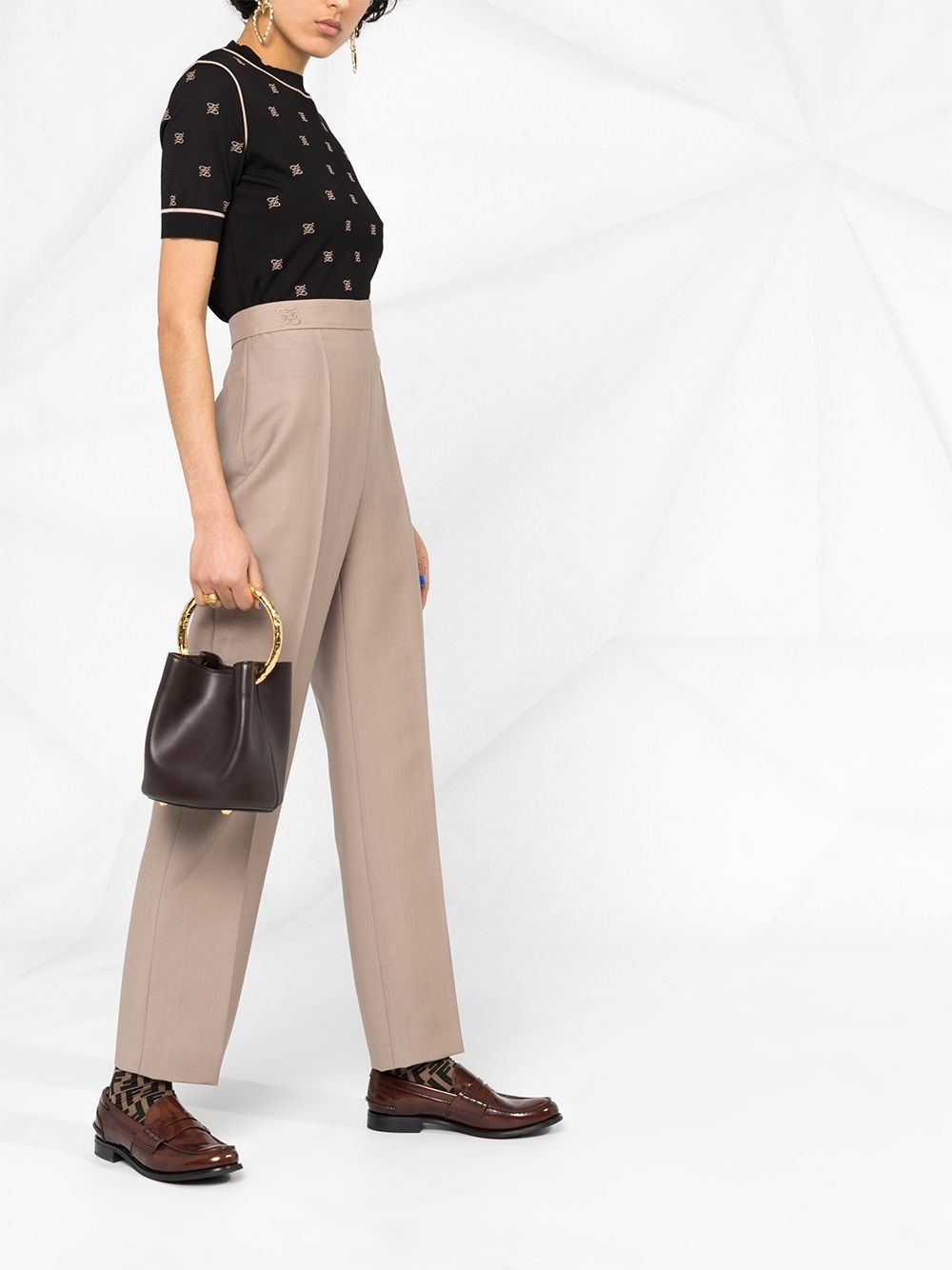 tailored FF trousers - 6