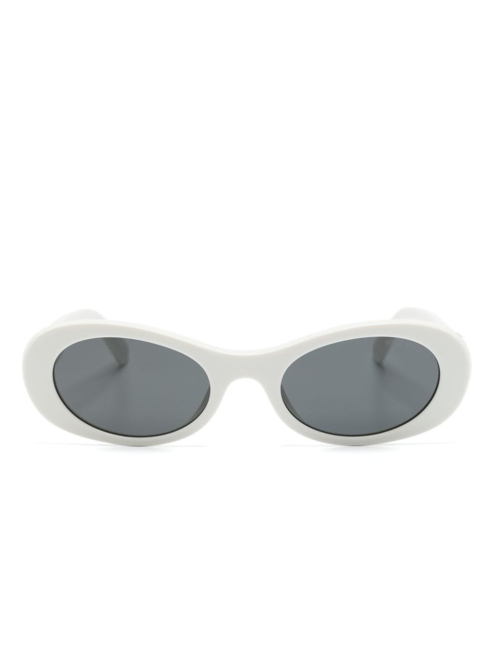 Miu Glimpse oval-frame sunglasses - 1