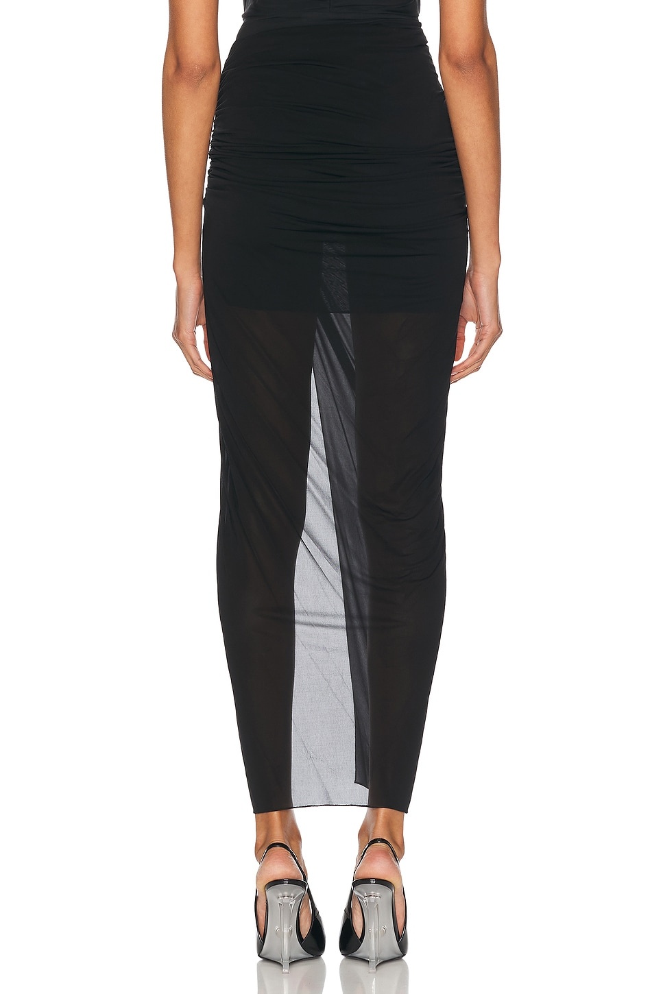High Slit Maxi Skirt - 4