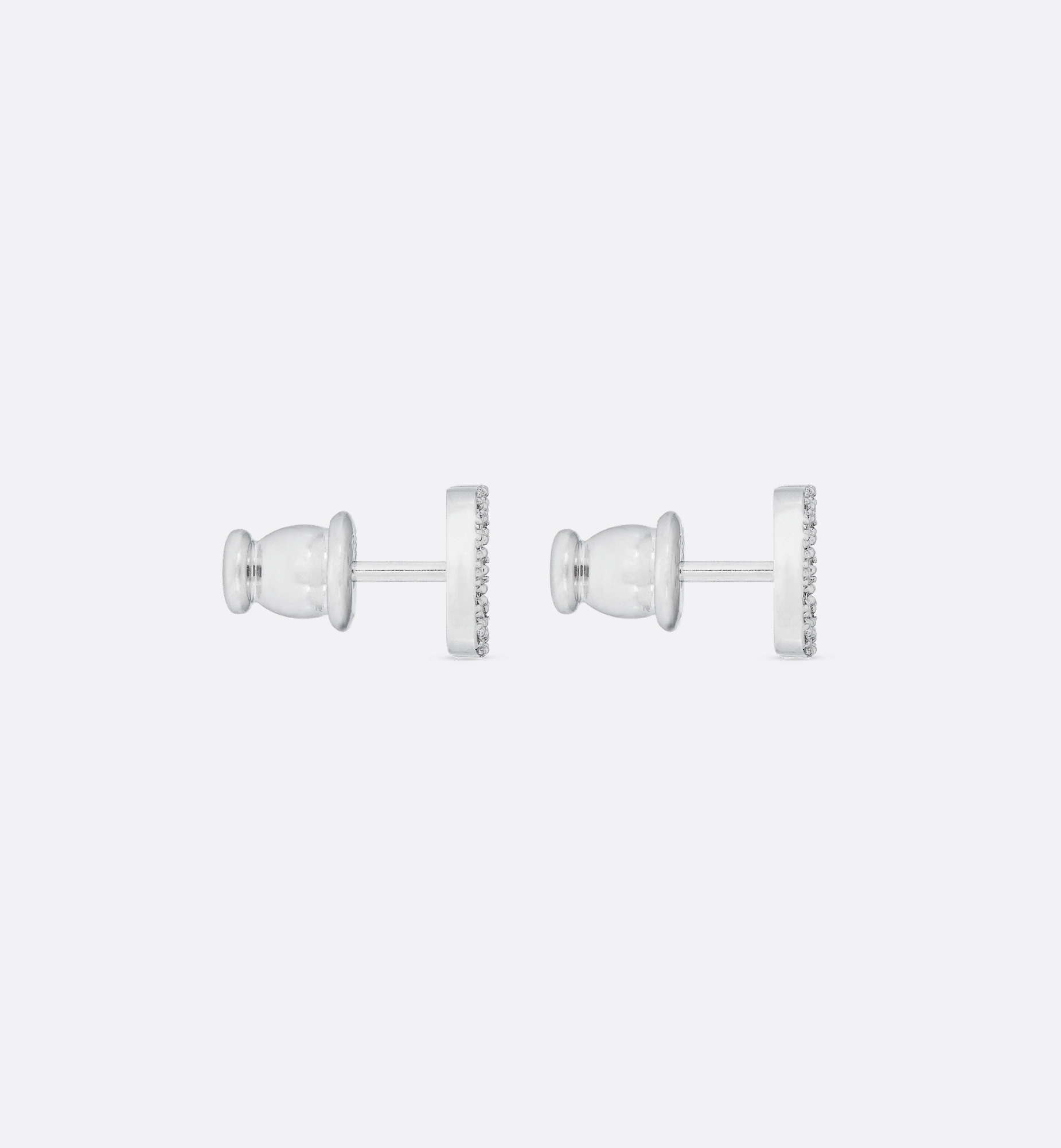 Petit CD Mini Stud Earrings - 4