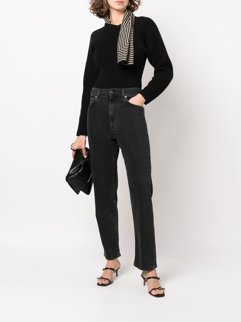 Loulou de Saison high-rise straight-leg jeans outlook