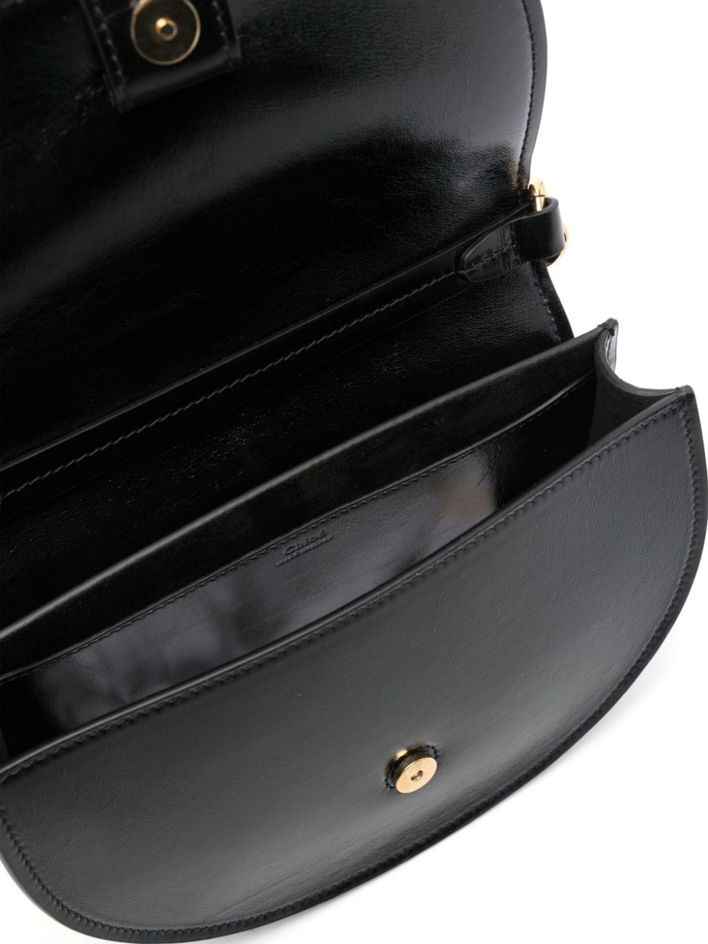 hardware-detail leather tote bag - 5