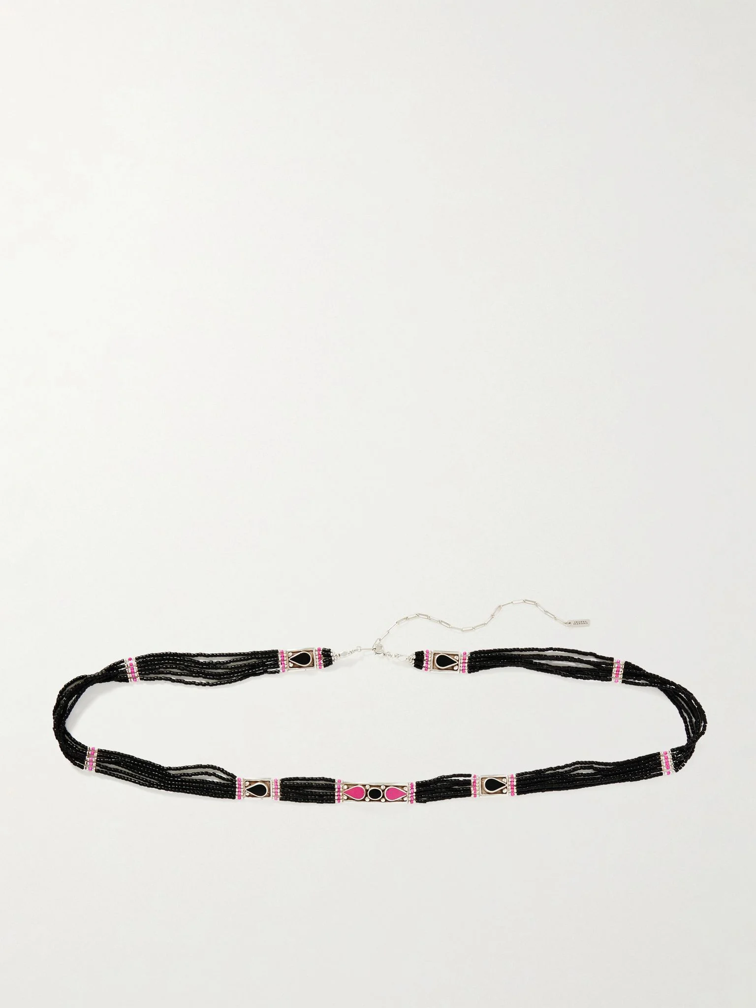Relona beaded belt Black - 1