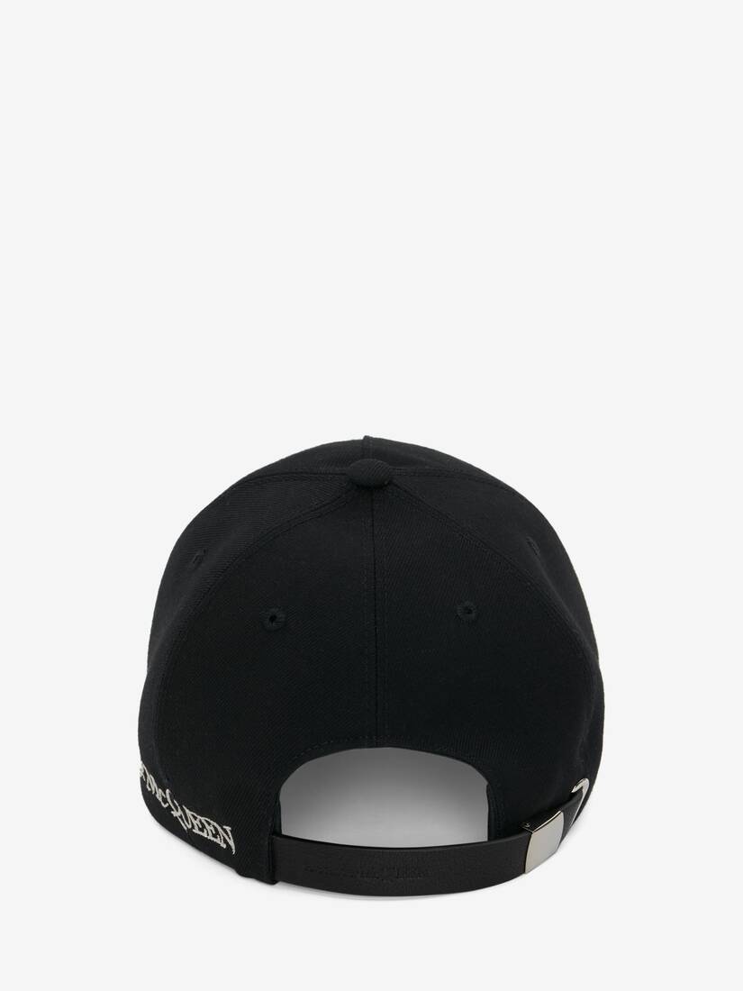 Men's Astral Jewel Embroidery Baseball Cap in Black - 3