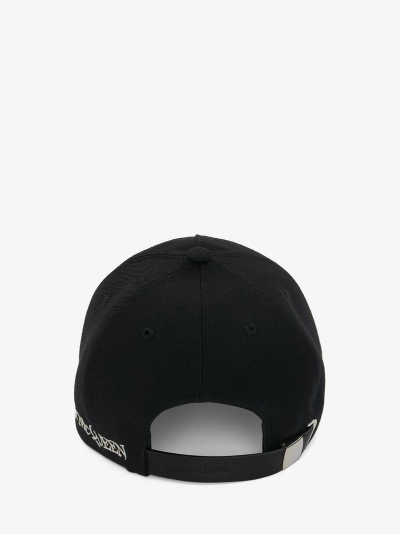 Men's Astral Jewel Embroidery Baseball Cap in Black 3