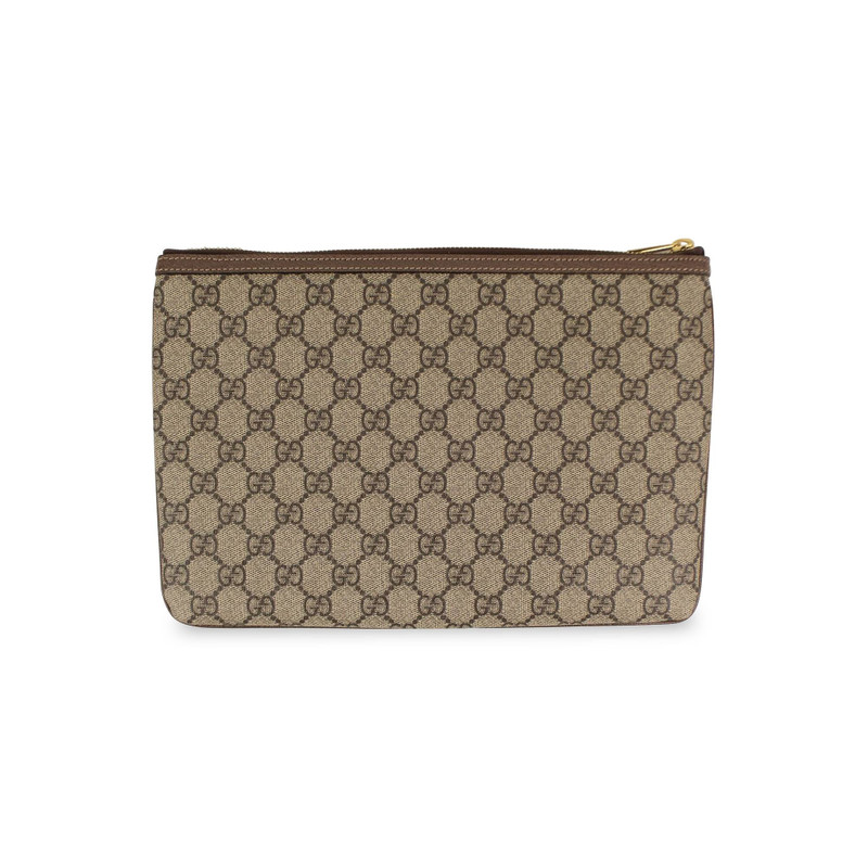 GUCCI Gucci Ophidia GG Supreme Pouch Bag 'Beige' outlook