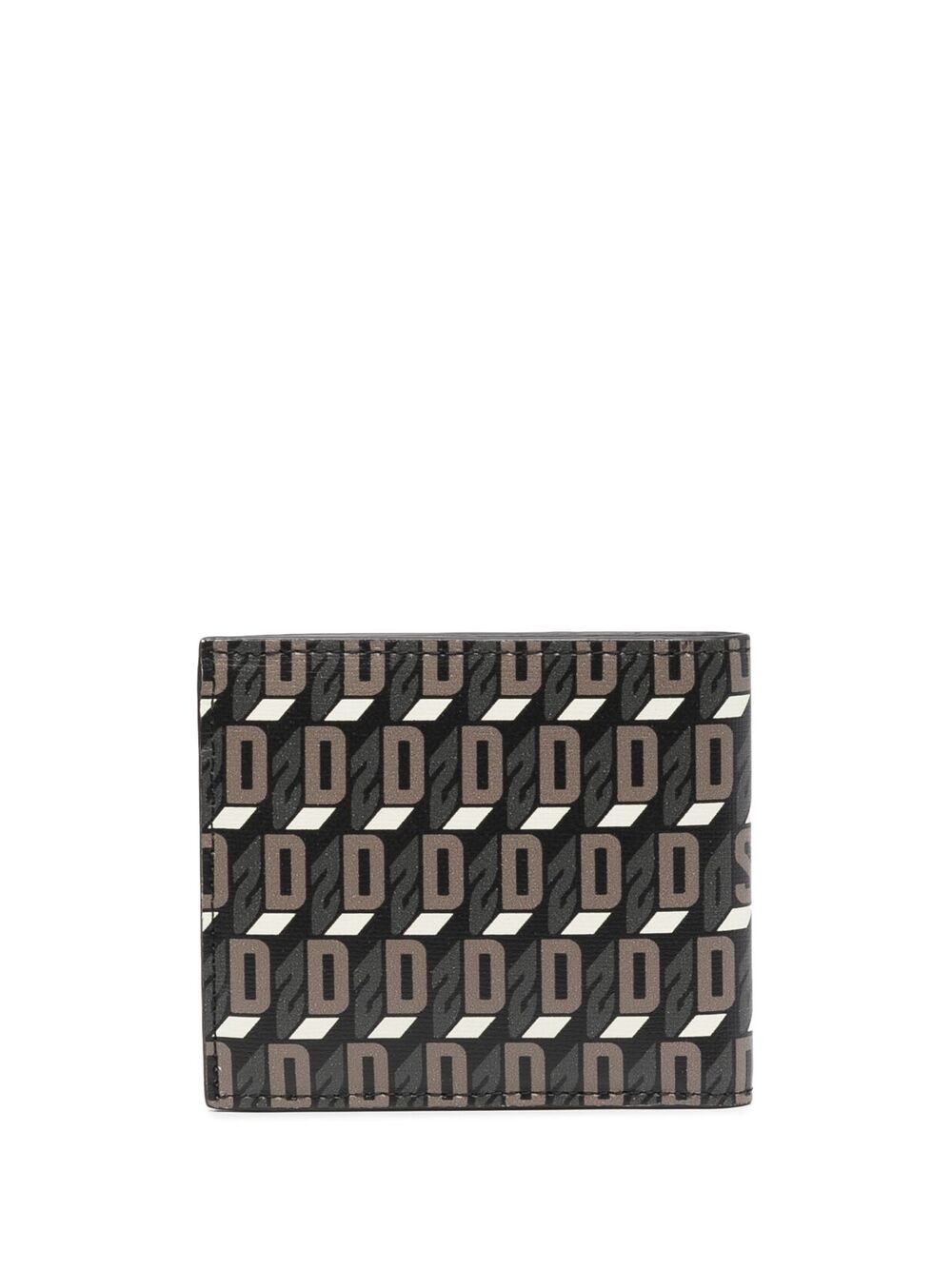 geometric-print wallet - 2