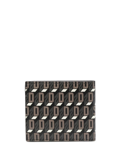 DSQUARED2 geometric-print wallet outlook