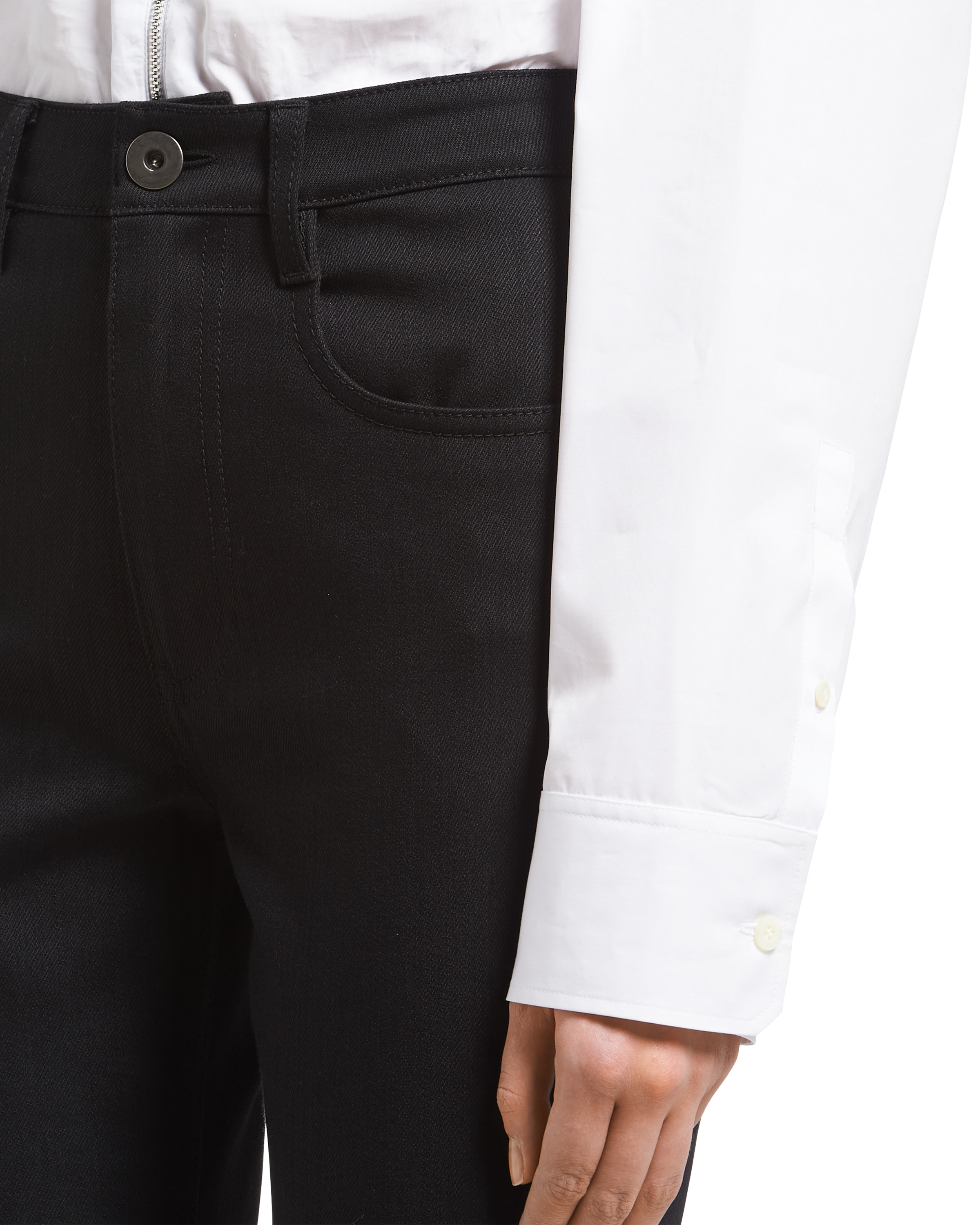 Stretch denim five-pocket jeans - 5