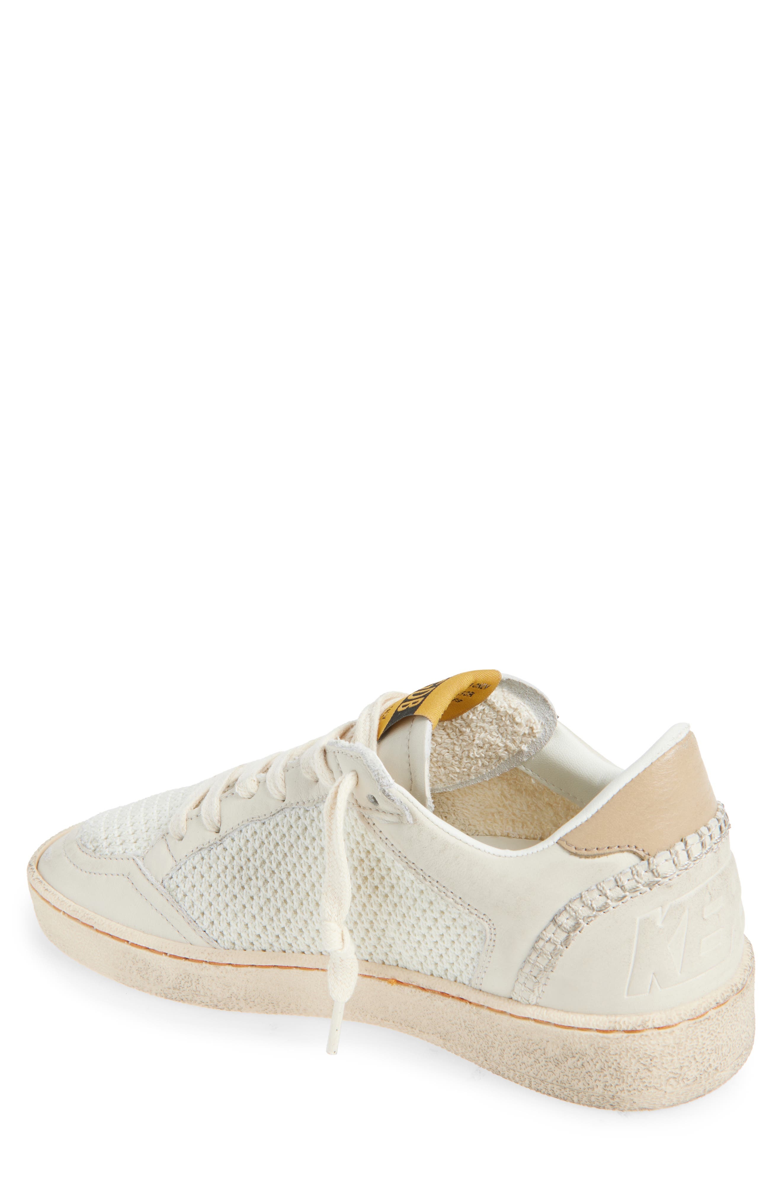 Golden Goose Ball Star Sneaker in White/Buttercream at Nordstrom - 2