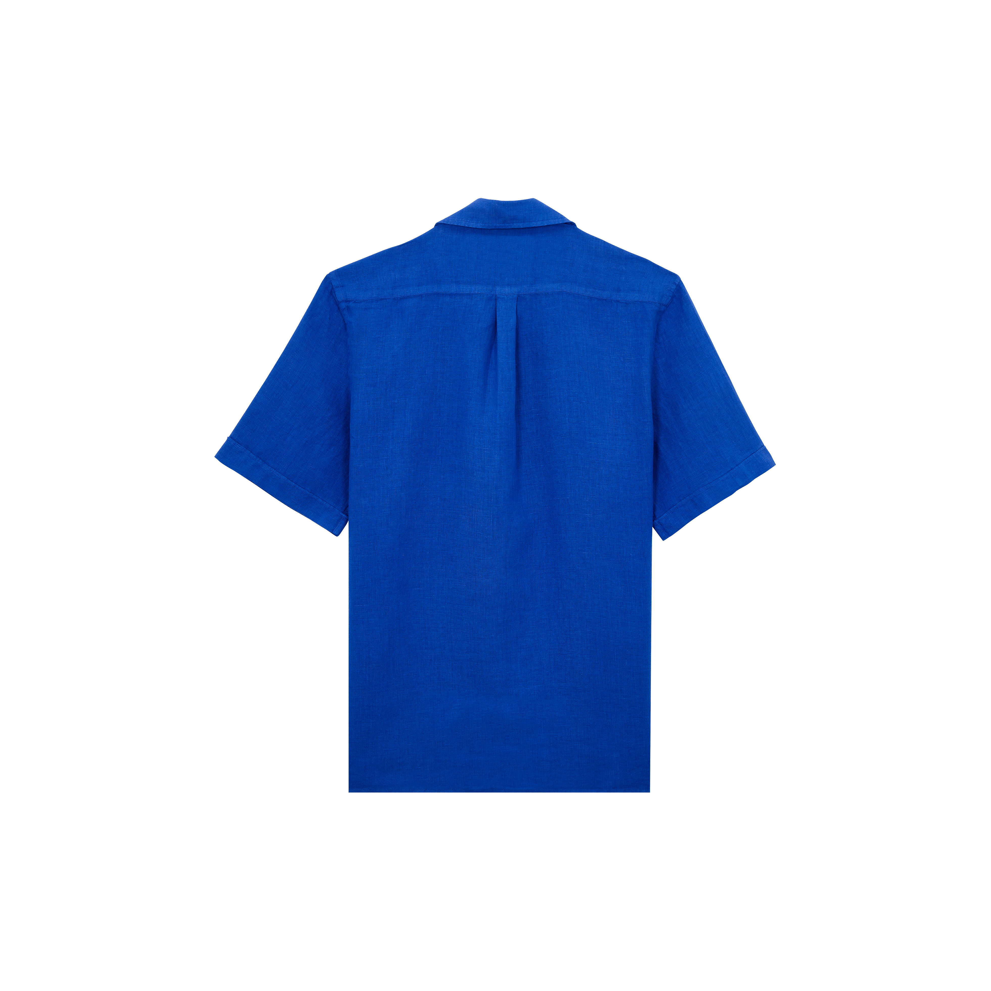 Men Bowling Linen Shirt Solid - 2