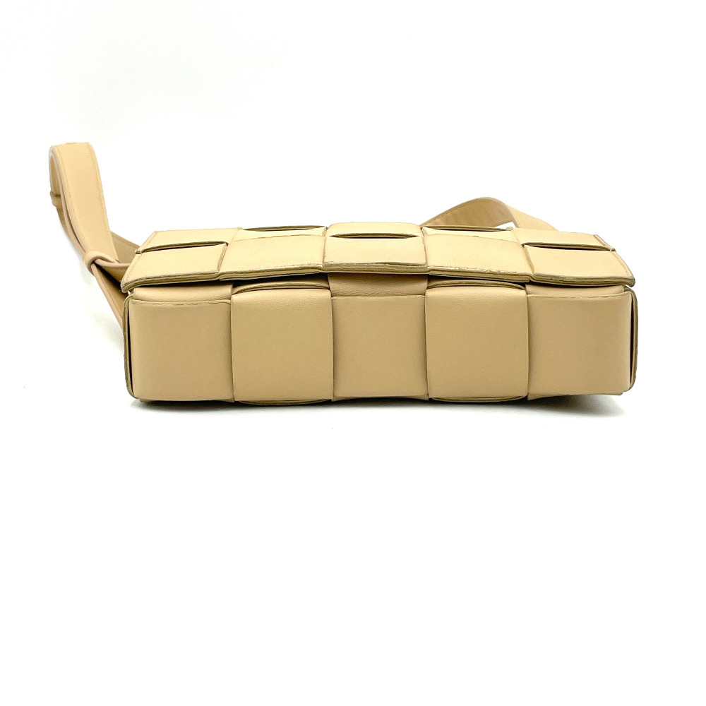 Bottega - Bottega Veneta Beige Cassette Crossbody Bag - 9