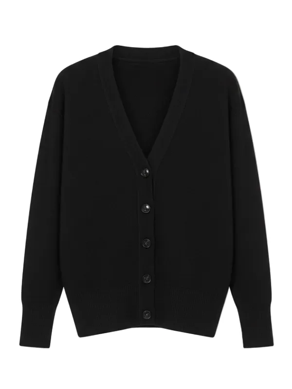 Amery Cardigan in Black - 1