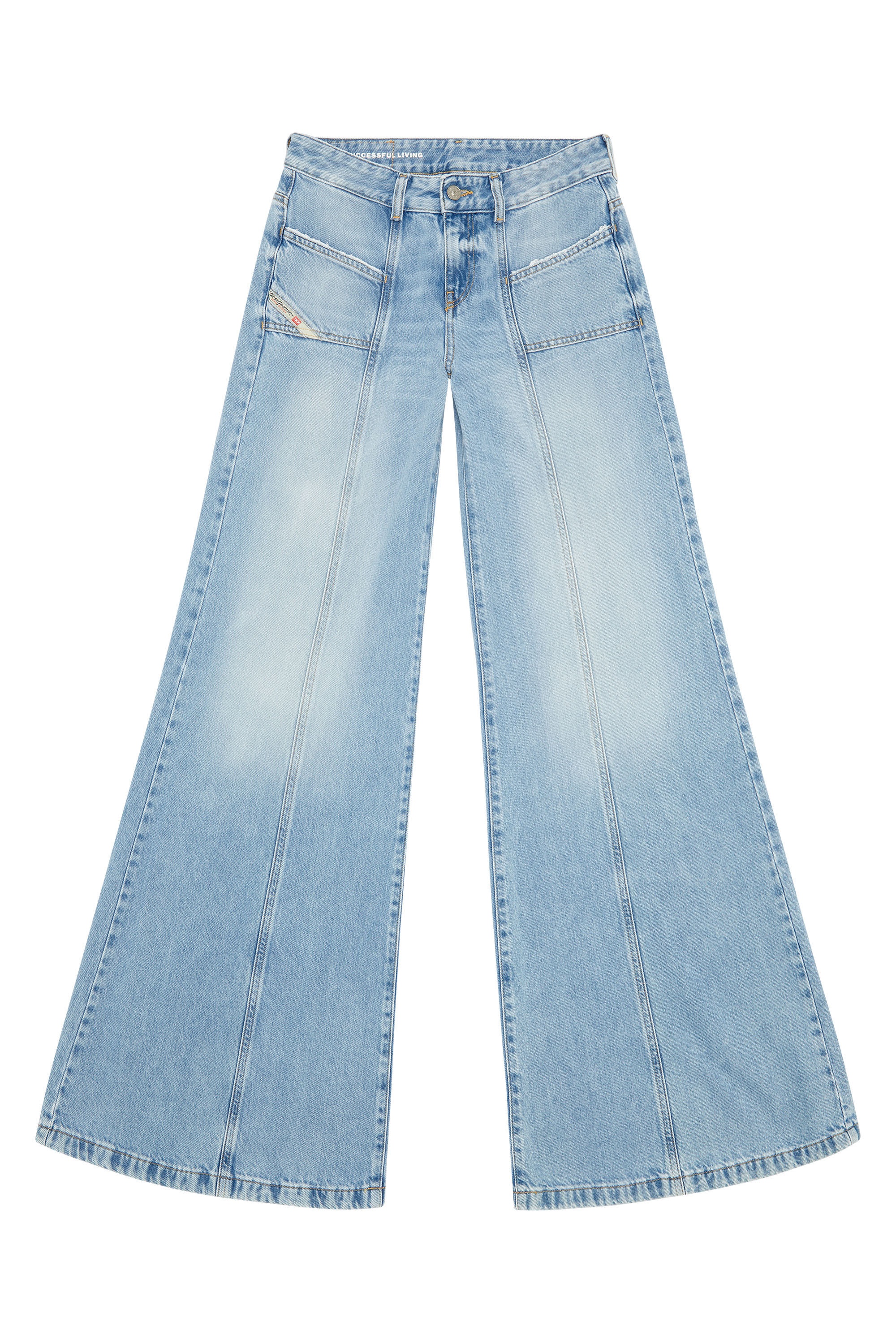 BOOTCUT AND FLARE JEANS D-AKII 09J88 - 1