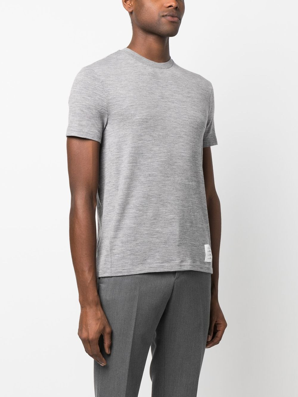 Thom Browne Men T-Shirt With Application - 3