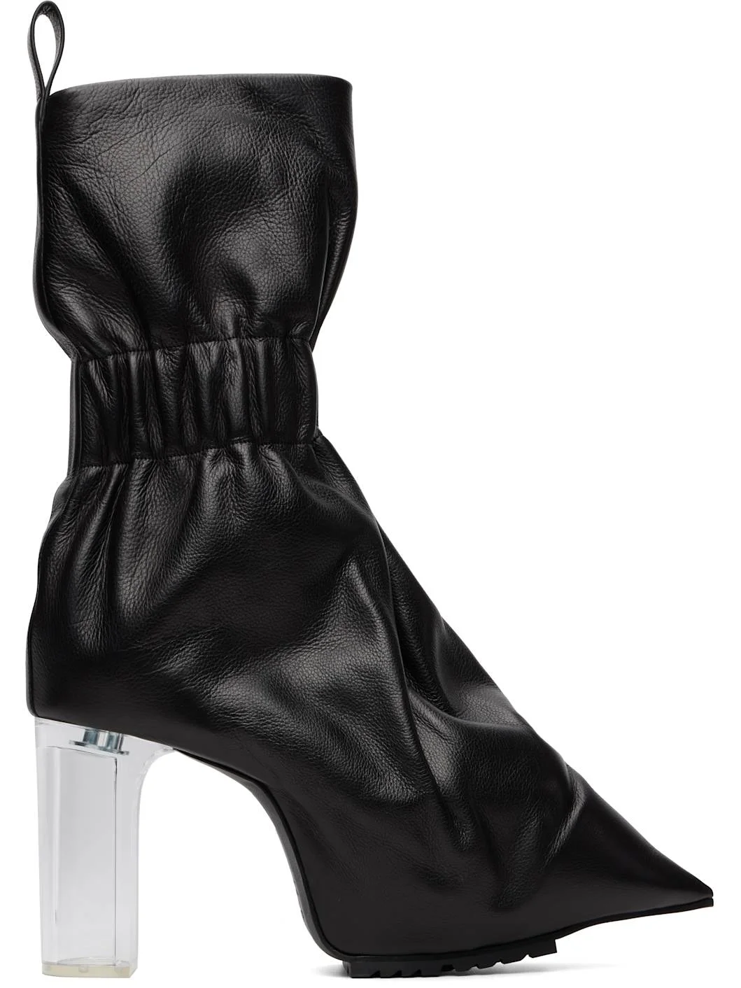 Black Tower Cuffed Taquito Pull On Boots - 1