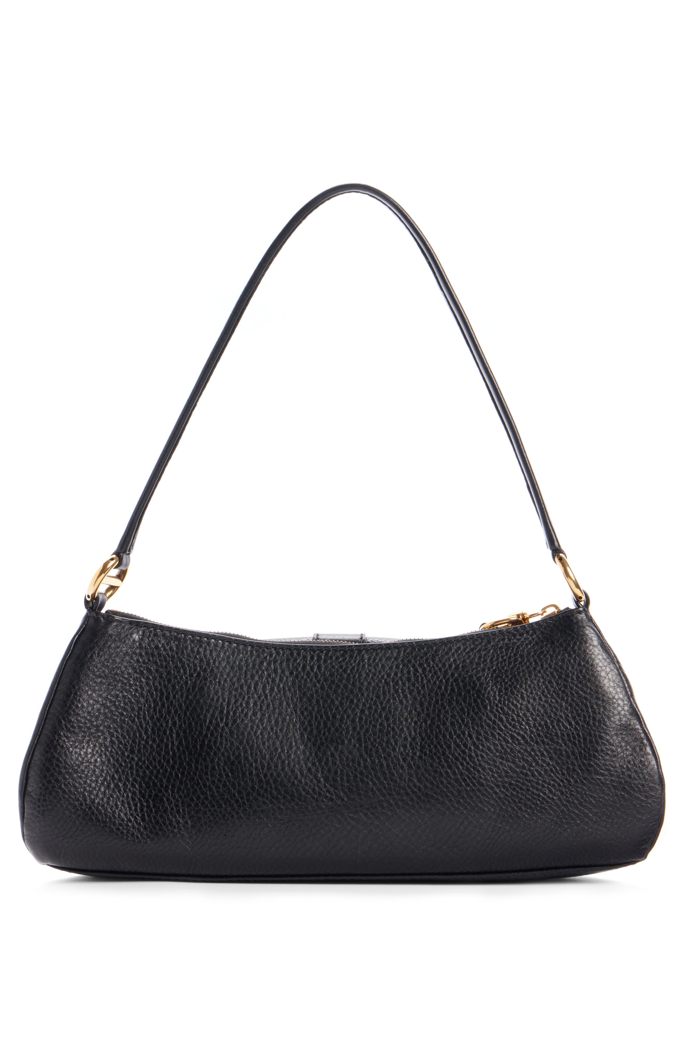 Chloé The 99 Leather Shoulder Bag in Black 001 at Nordstrom - 3