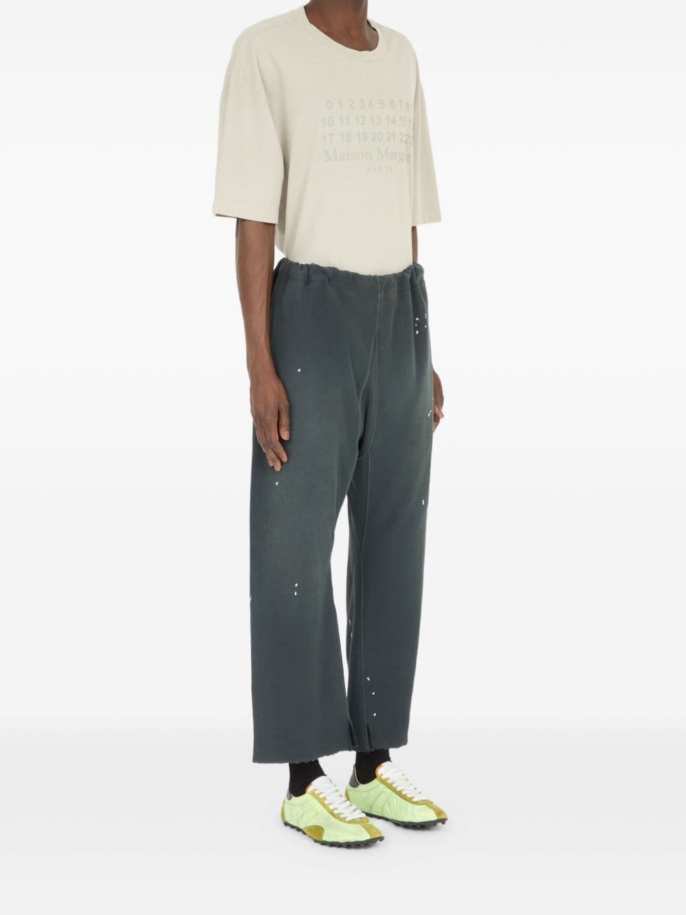 cotton track pants - 3