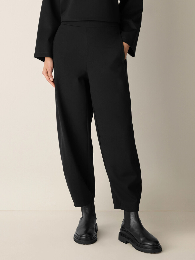 Washable Flex Ponte Curved Lantern Pant 3