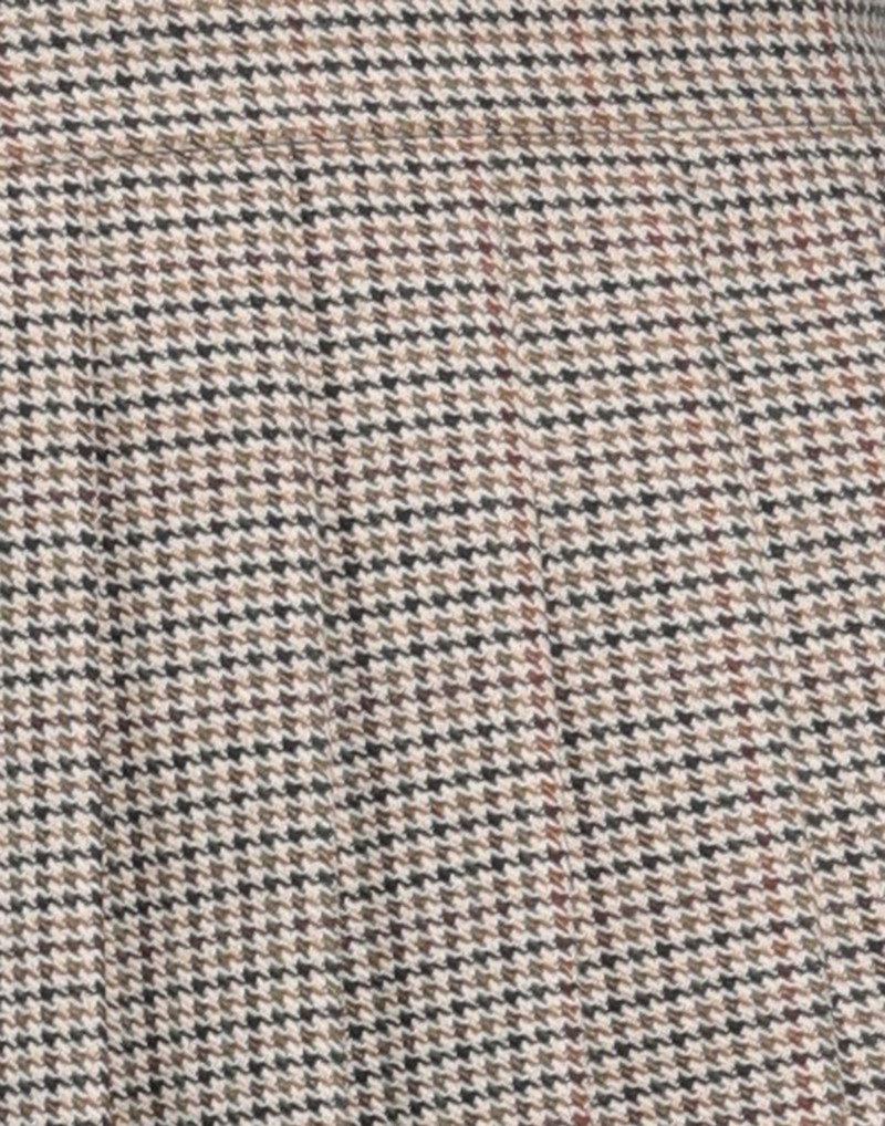 Beige Women's Mini Skirt 4