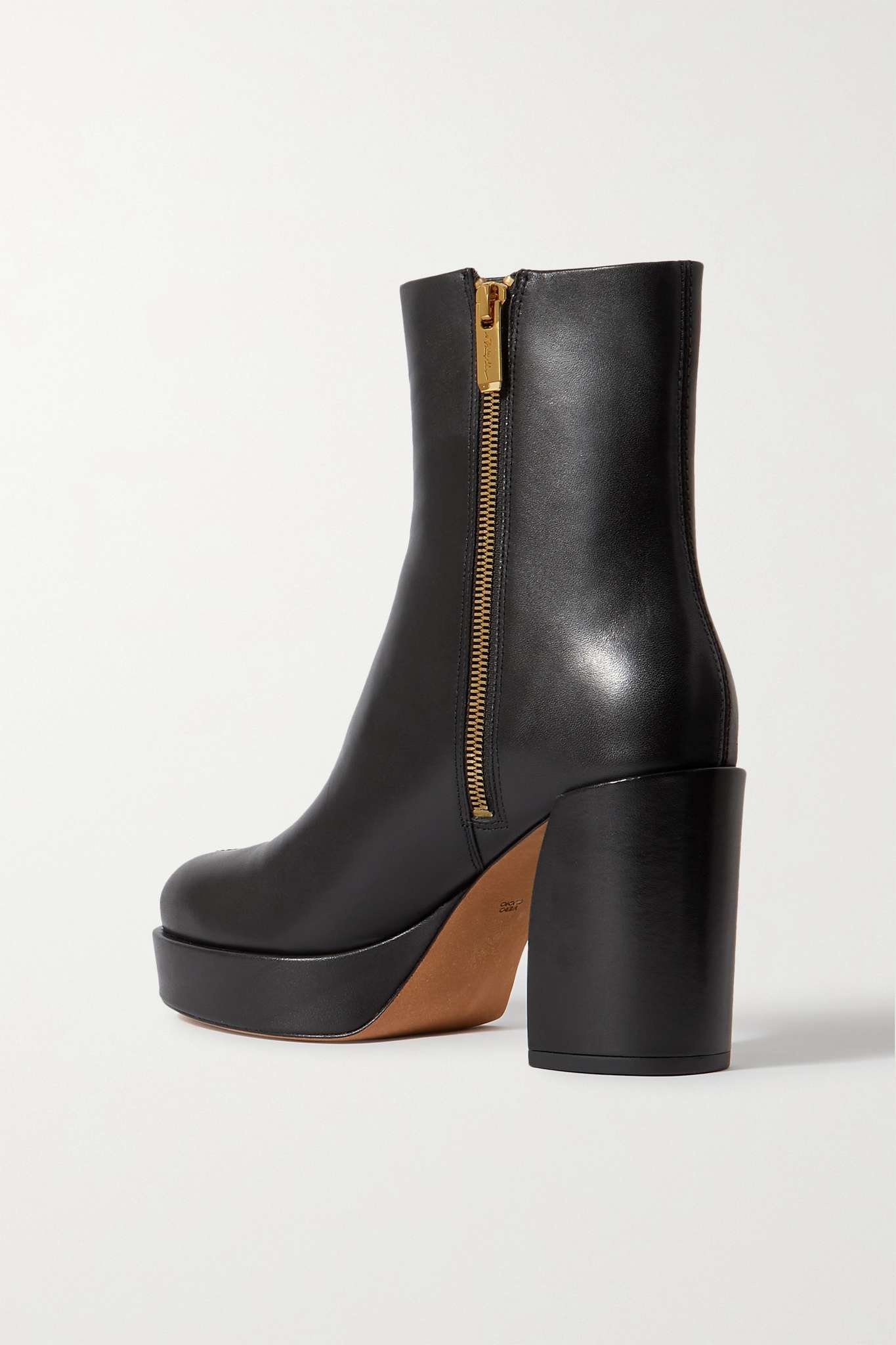 Naomi leather ankle boots - 3