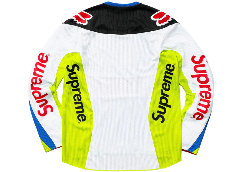 Supreme Supreme Fox Racing Moto Jersey Top Multicolor outlook