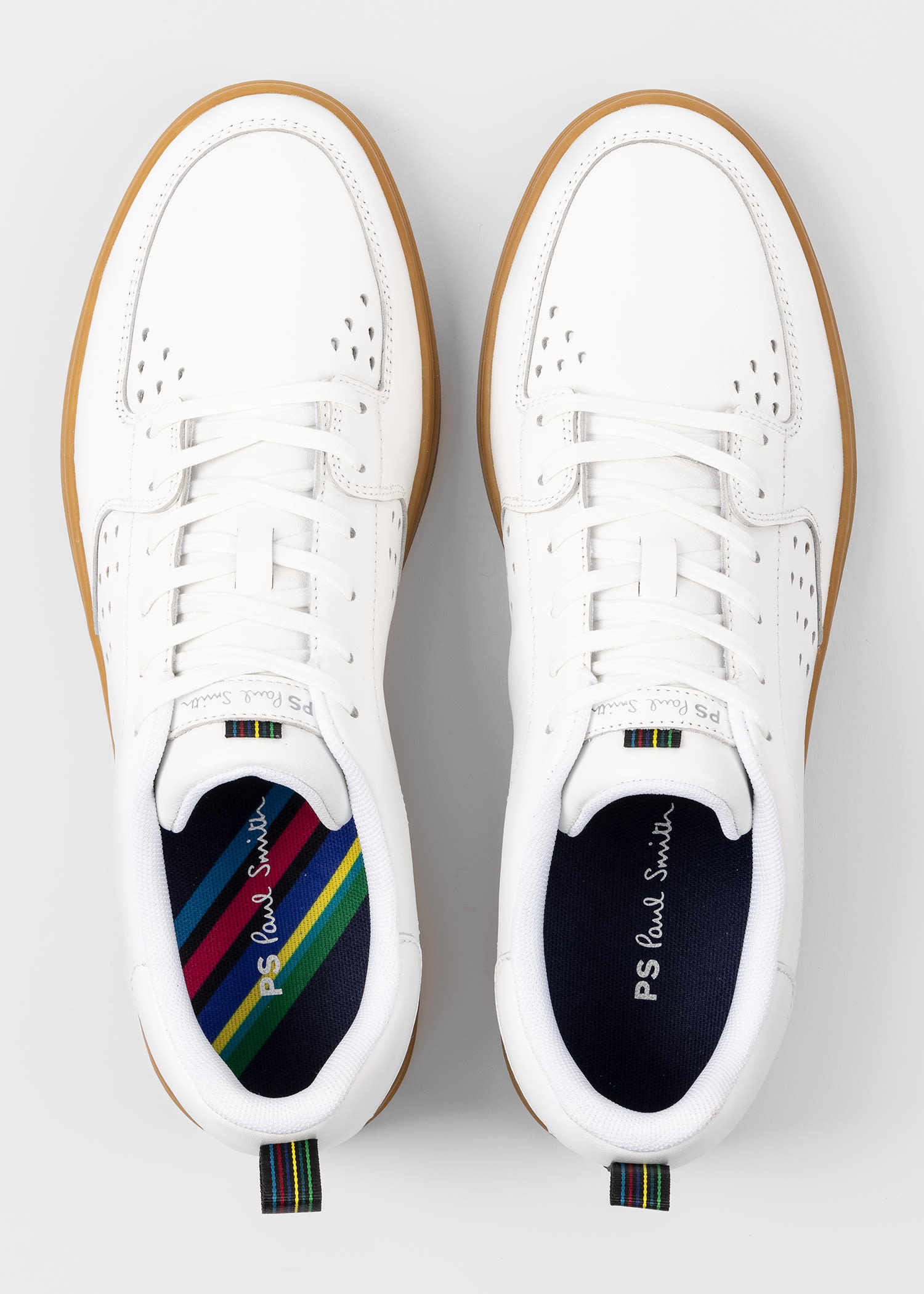 'Cosmo' Trainers With Gum Sole - 5