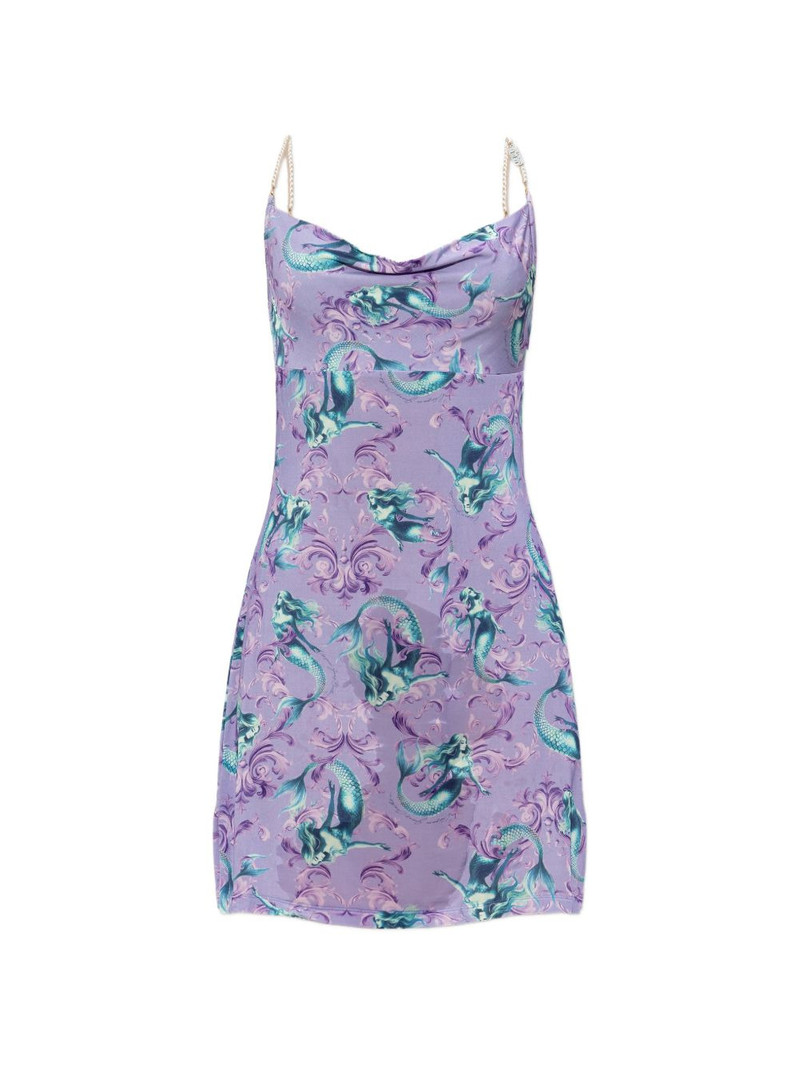mermaid beaded strap dress 1