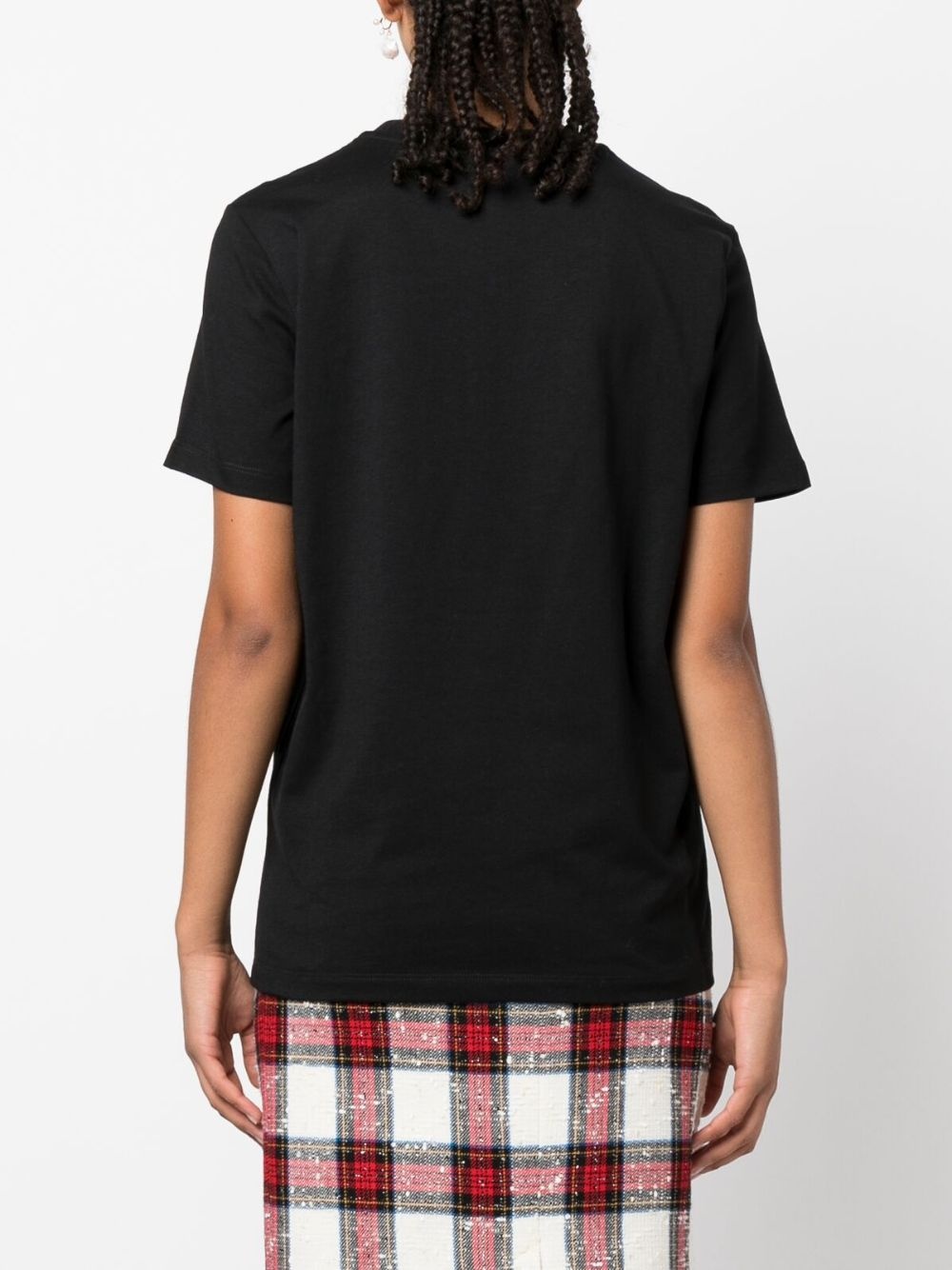 logo-print cotton T-shirt - 4