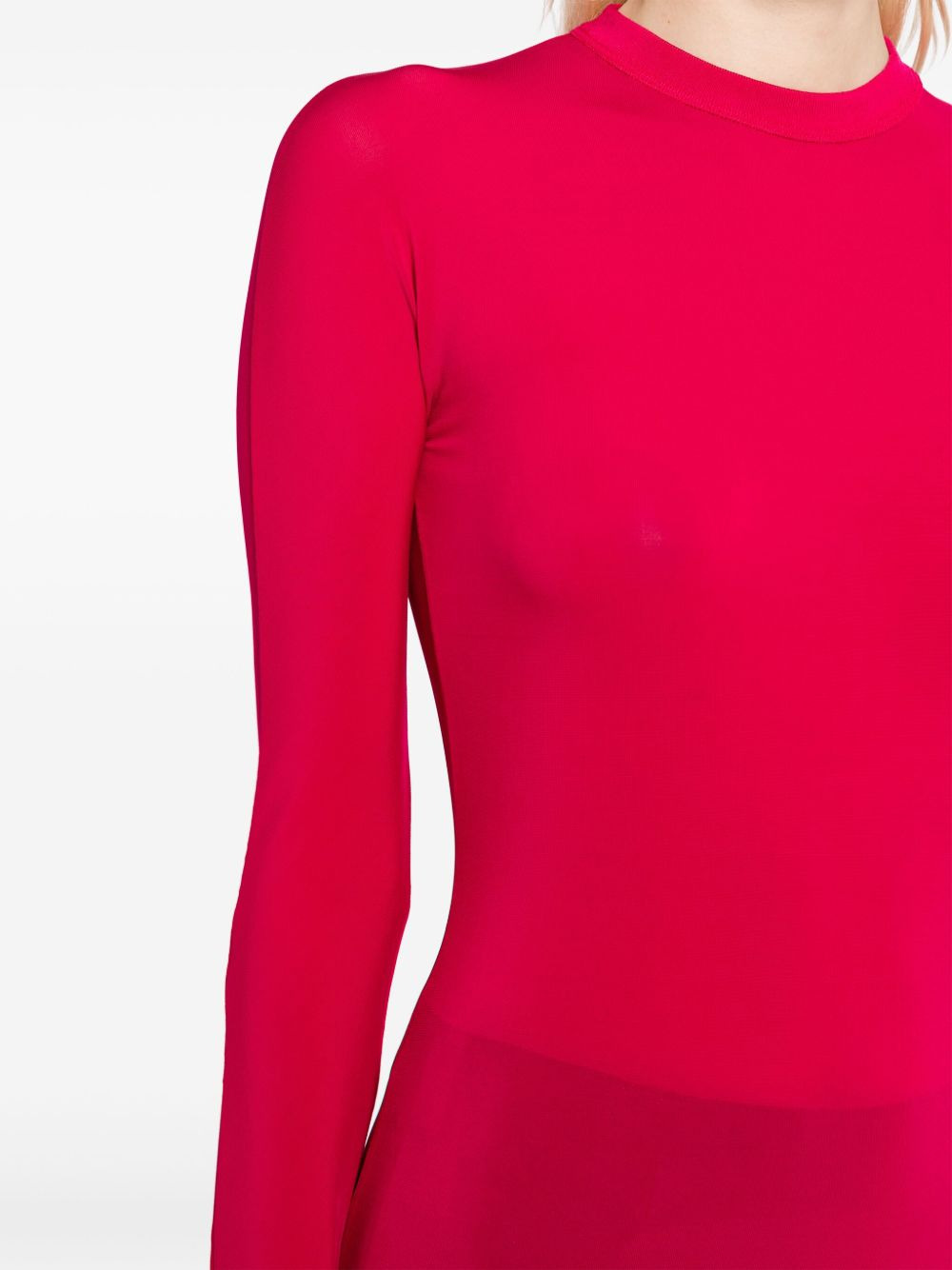 crew-neck long-sleeve T-shirt - 5