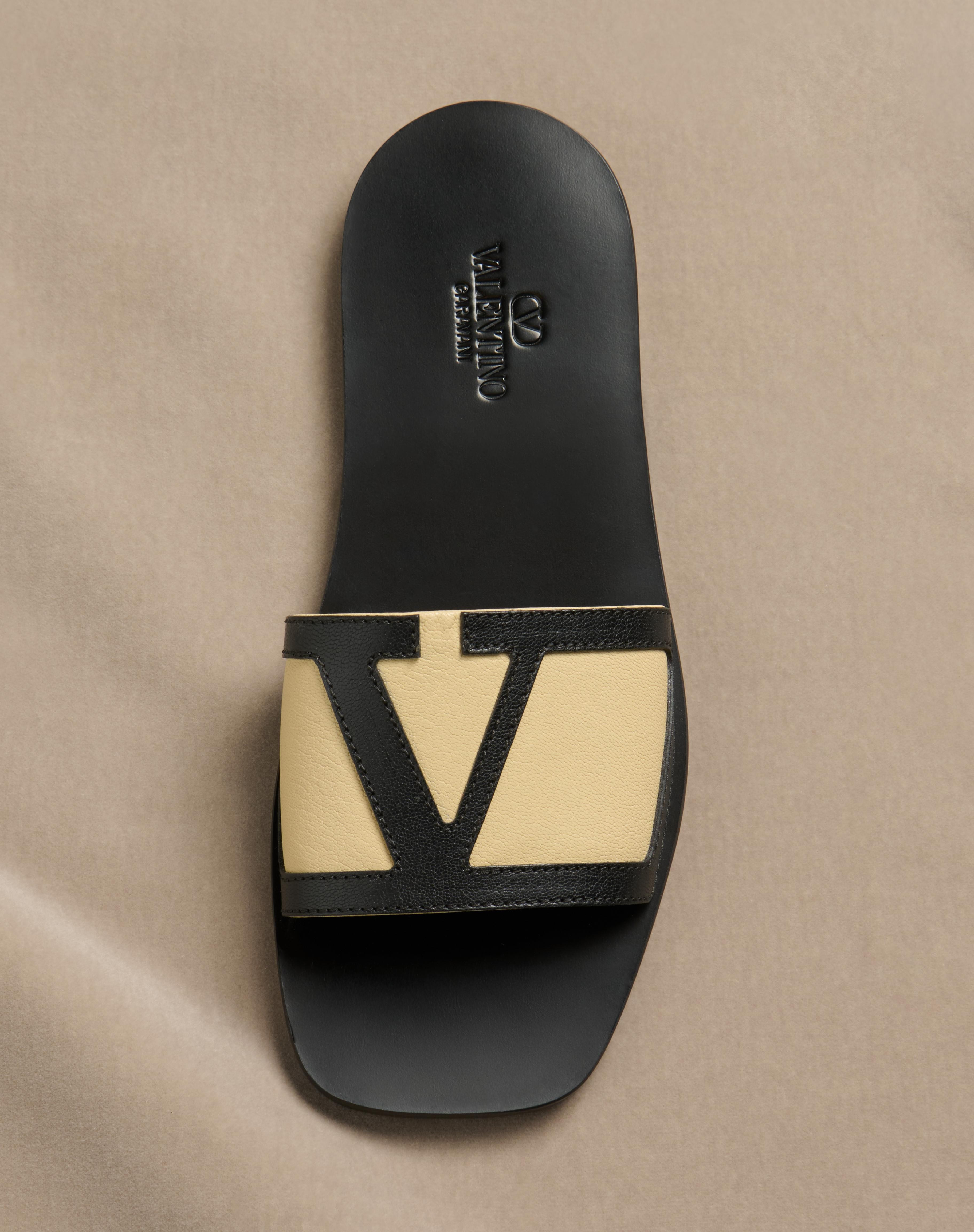 VIVA SUPERSTAR SLIDE SANDAL IN NAPPA LEATHER - 8