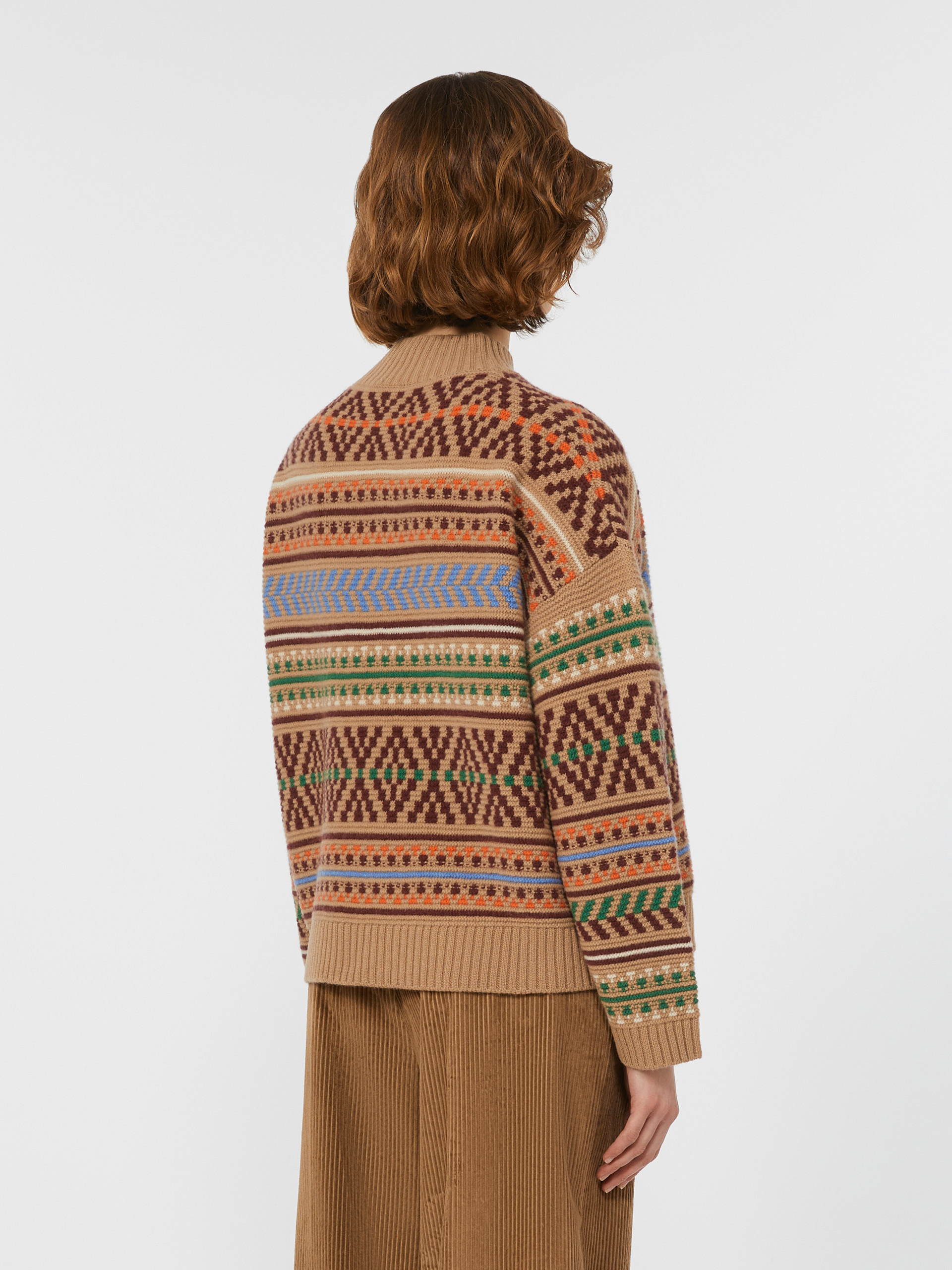 FESTOSO Wool jacquard jumper - 4