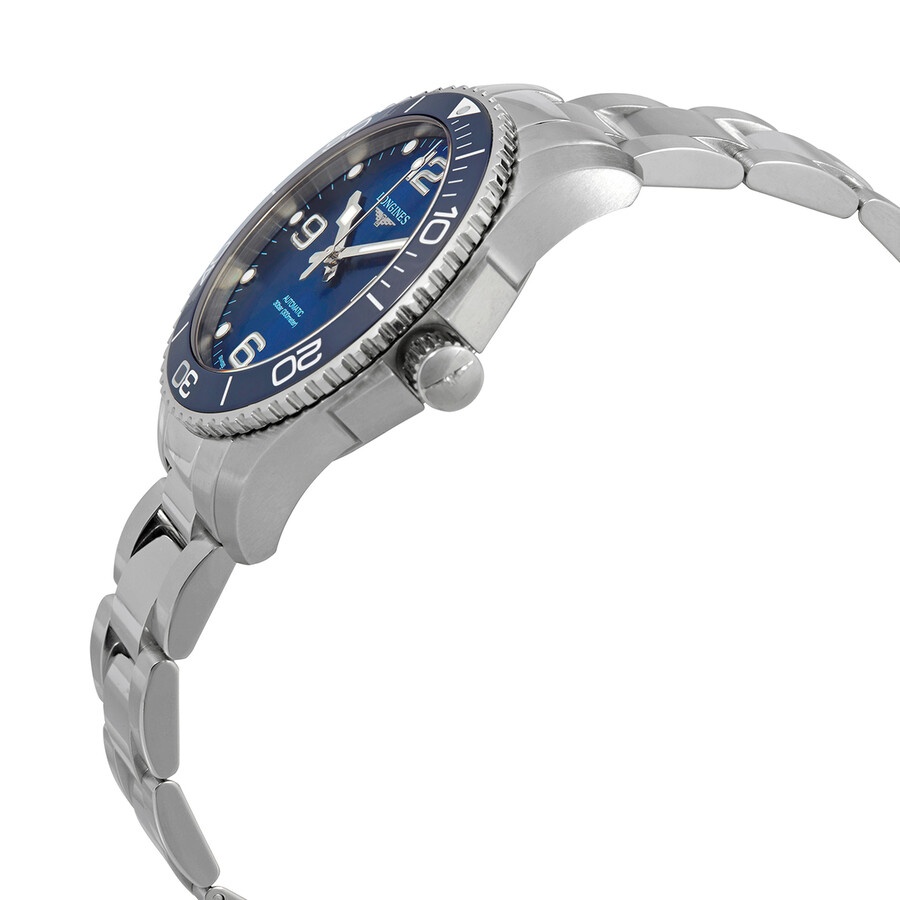 Longines Hydroconquest Automatic Blue Ceramic Bezel 41 mm Men's Watch L3.781.4.96.6 - 2