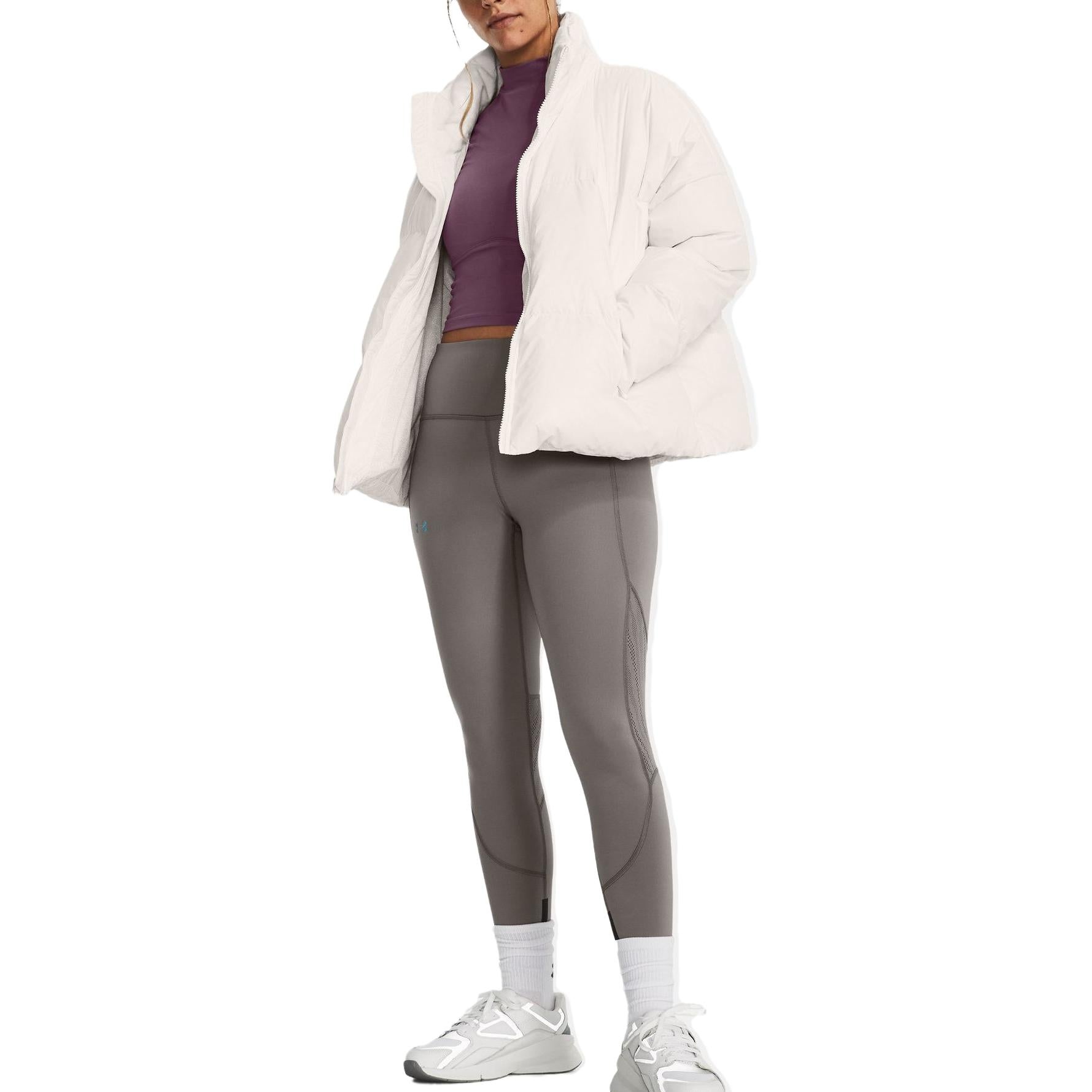 (WMNS) Under Armour ColdGear Infrared Down Jacket 'White' 1378858-112 - 3