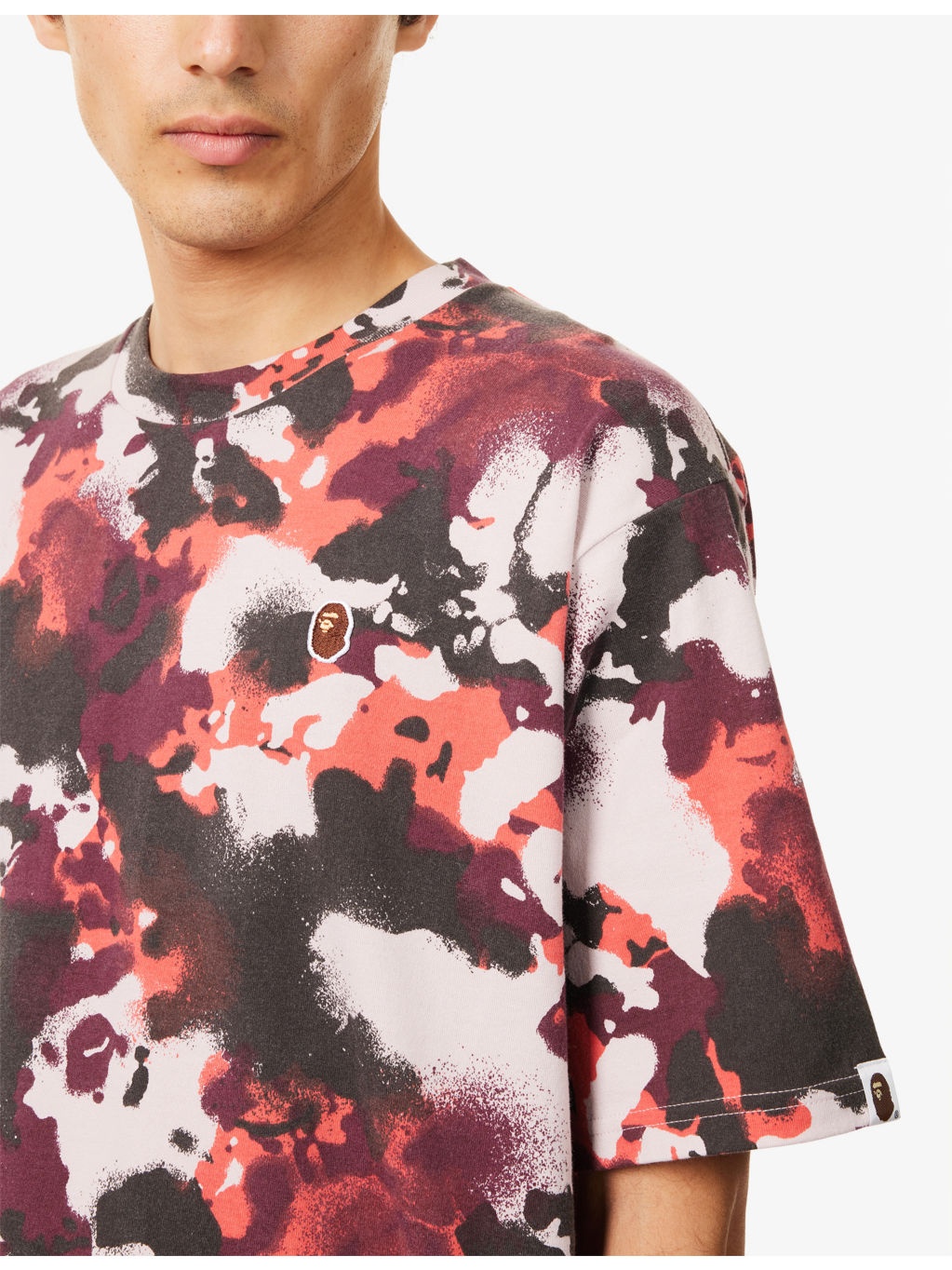 Map Camo One Point Short-Sleeve Cotton-Jersey T-Shirt - 5