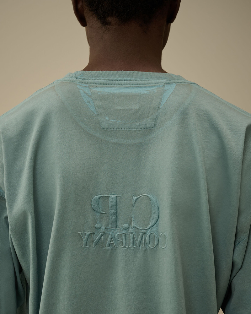 24/1 Jersey Short Sleeve Printed Logo T-Shirt 5